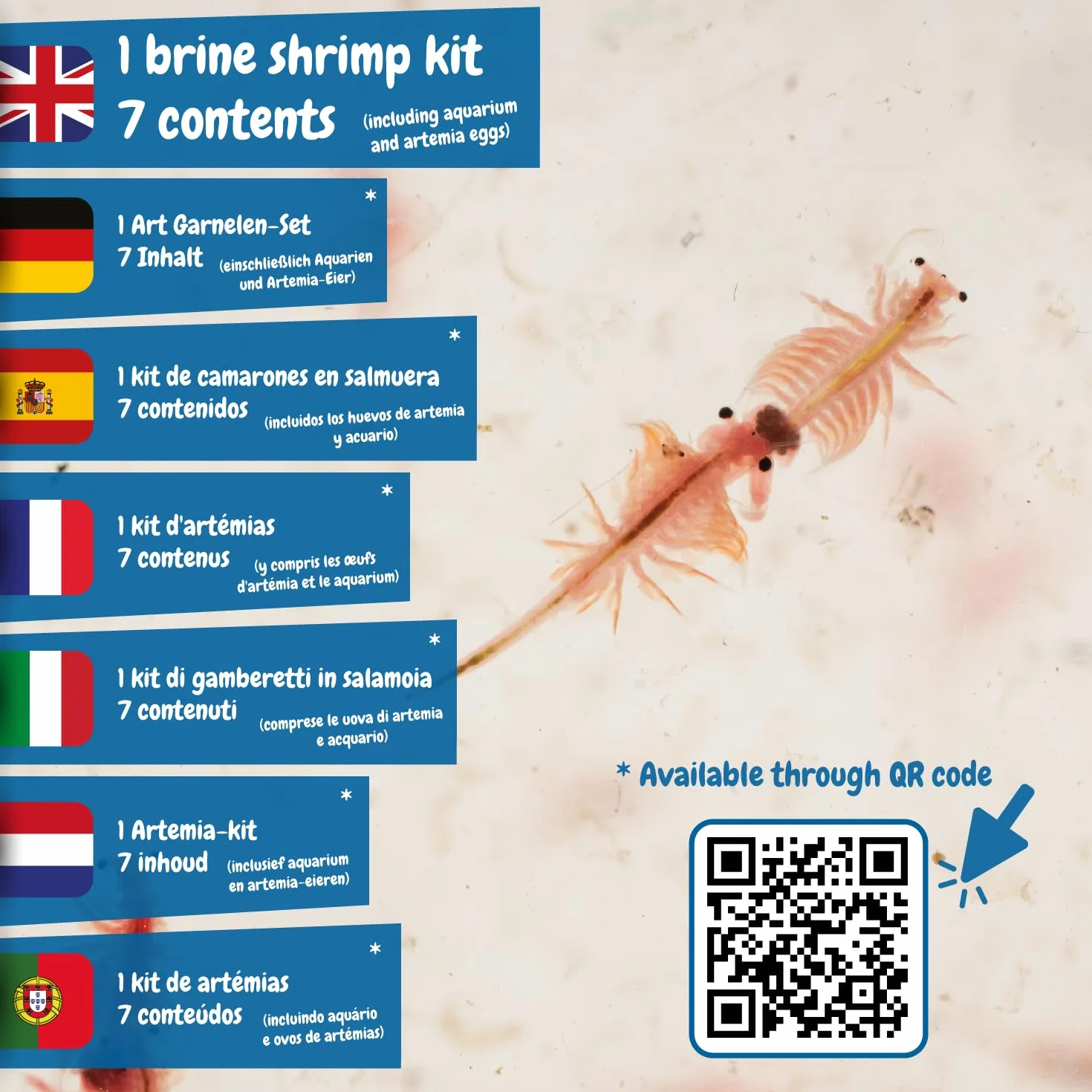 Science4you Creatures Jurassiques Kit Artemias Aquarium Jouet Enfant 6+ Ans Écosystème Monstre Marin Jeux Scientifique