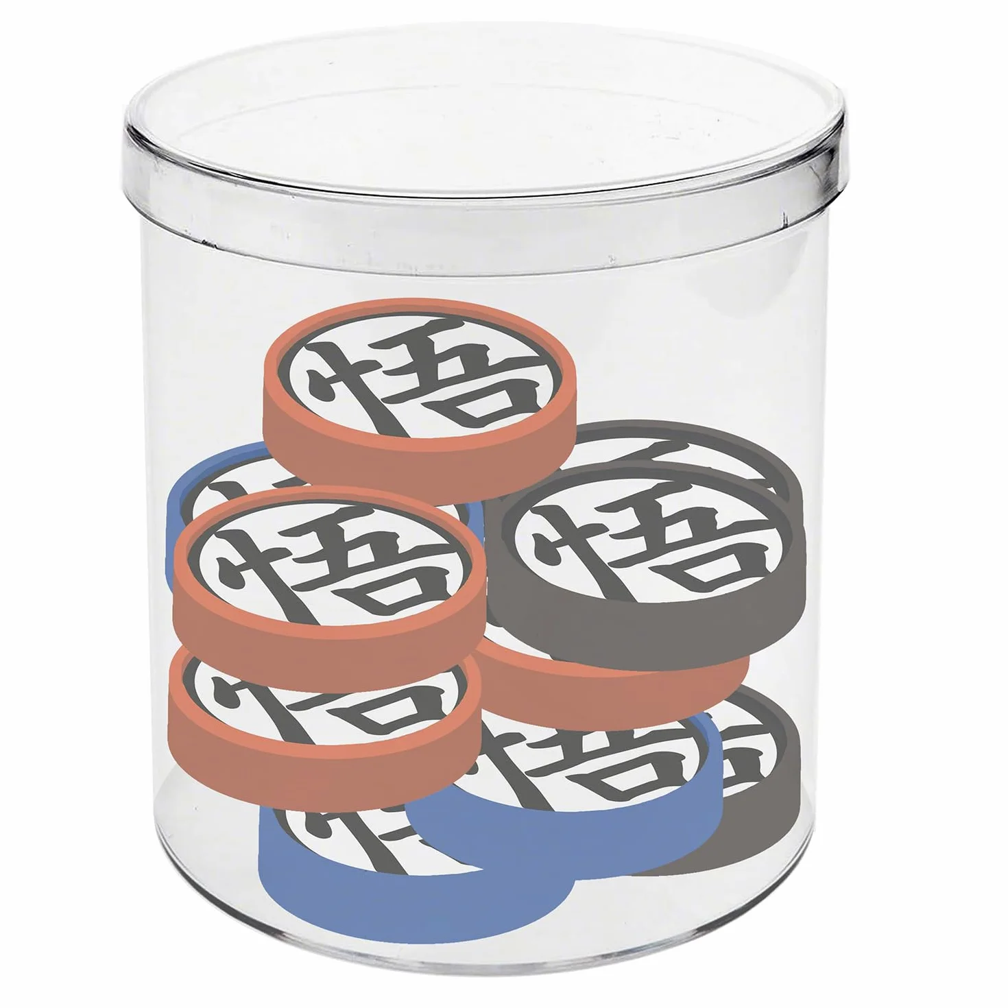 Karactermania Dragon Ball Mix-Cube Gommes Multicolore