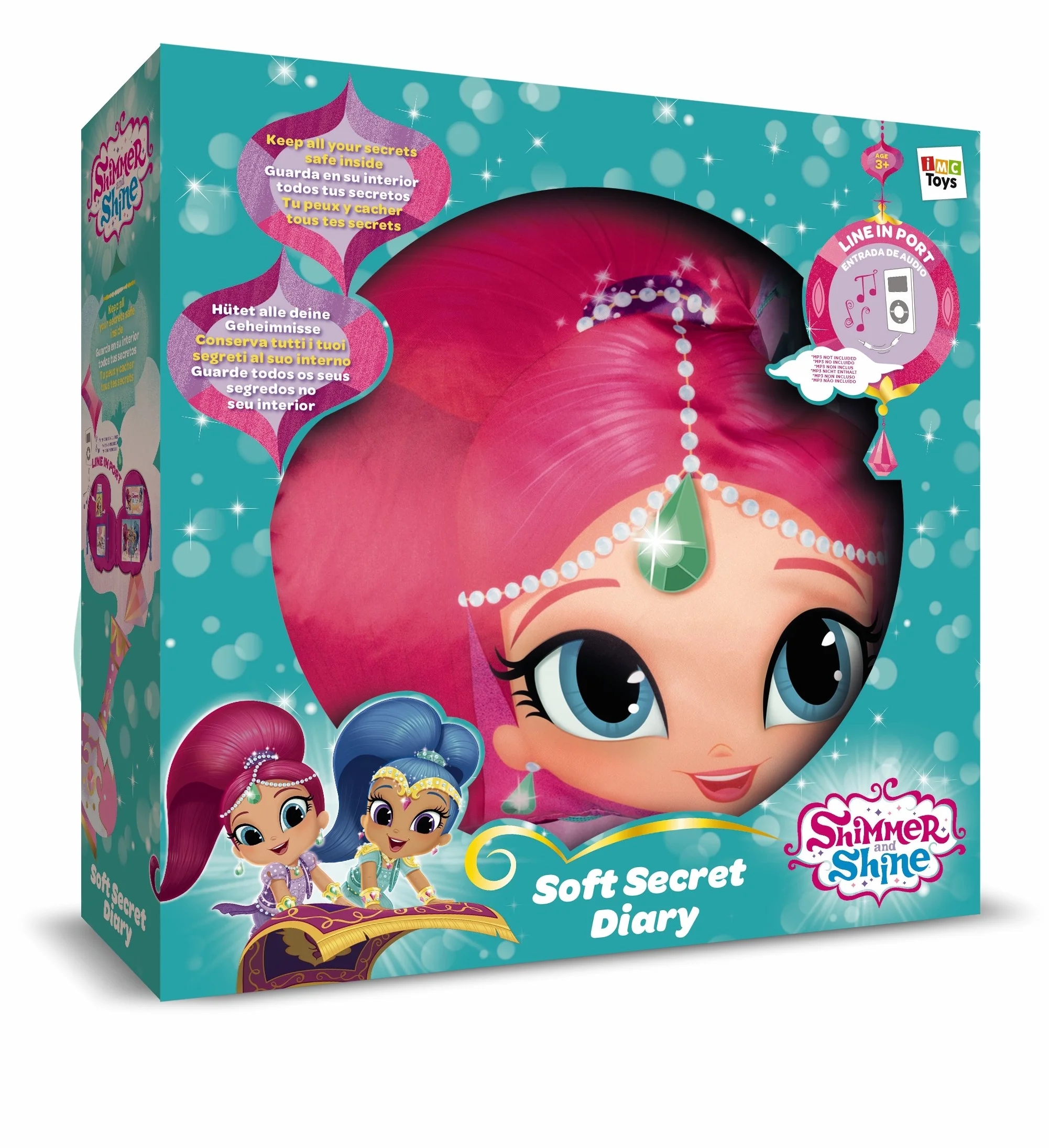 Imc Toys Journal Secret Shimmer & Shine Jeu Électronique