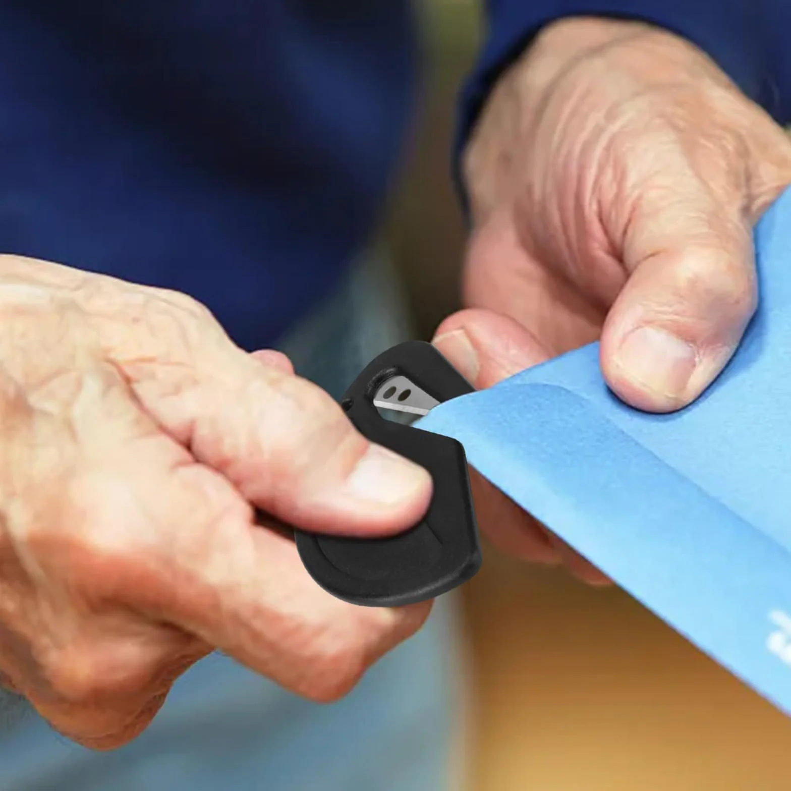 20 Pièces Mini Ouvre-Lettres avec Lame en Métal, Coupe-Papier pour Enveloppes