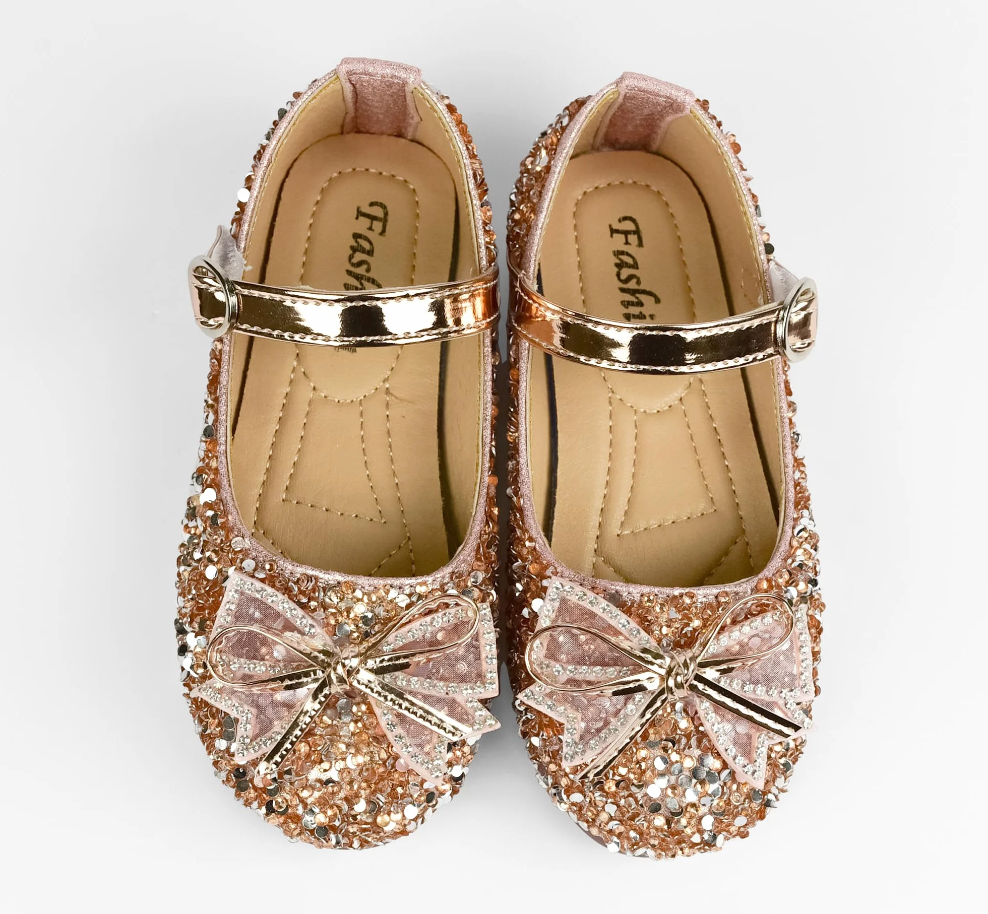 Chaussure Princesse Paillettes Fille Enfant Deguisement Fête Anniversaire Mariage