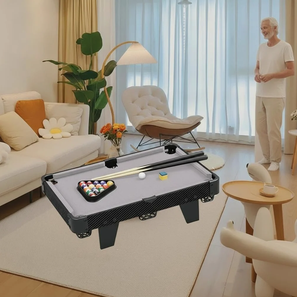 Mini Billard Table Enfant – Jeu Billard d'intérieur pour Enfants