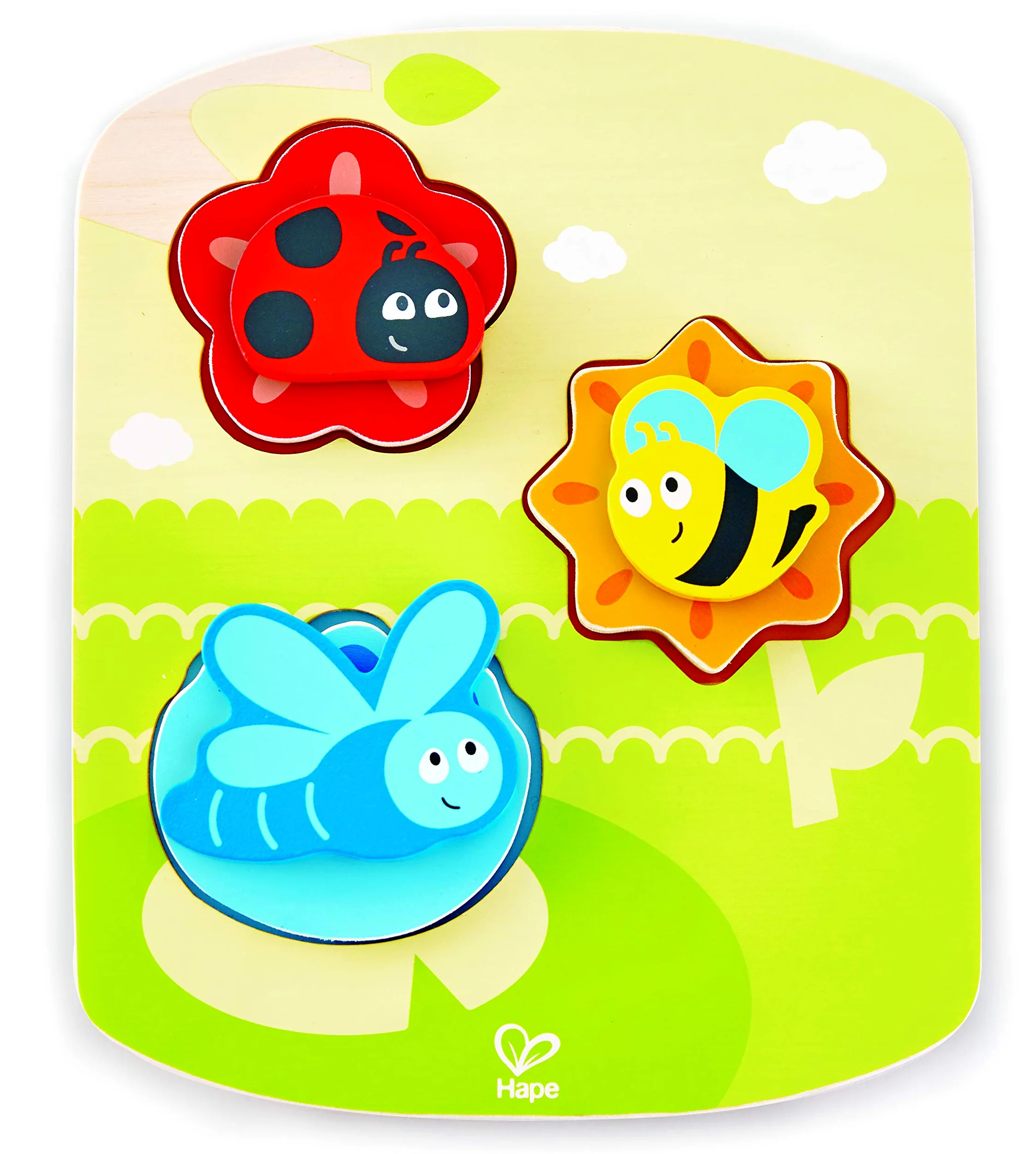 Hape E1609 Puzzle Dynamique de la Nature