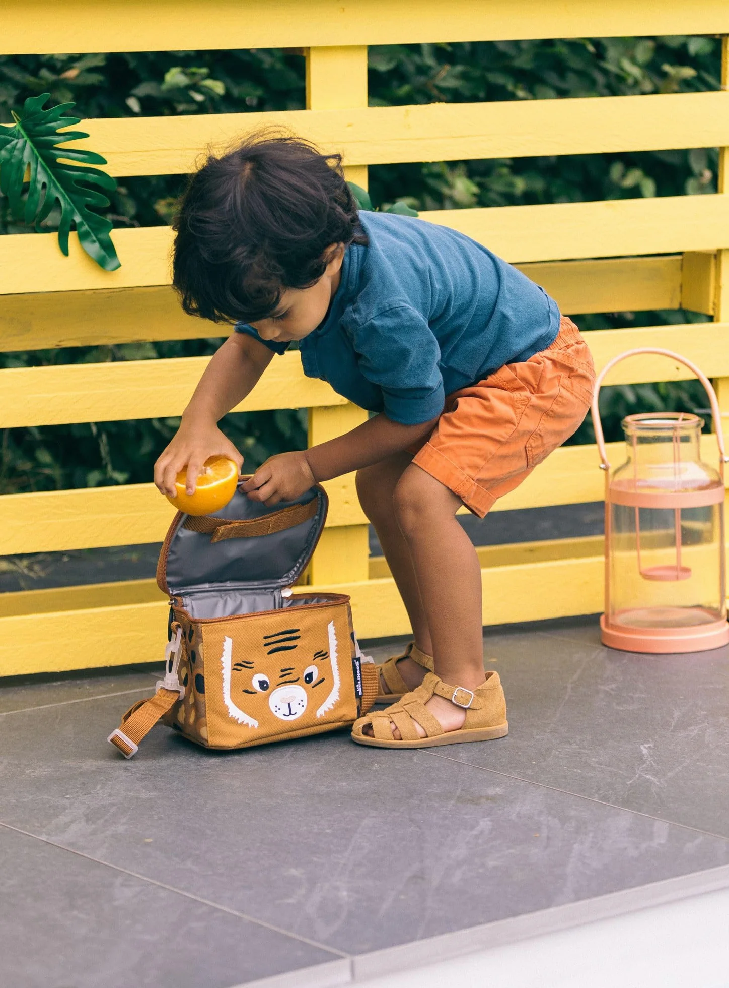 LES DÉGLINGOS Sac Isotherme Enfant Lunch Bag Repas Bandoulière Isolant PEVA Polyester Recyclé