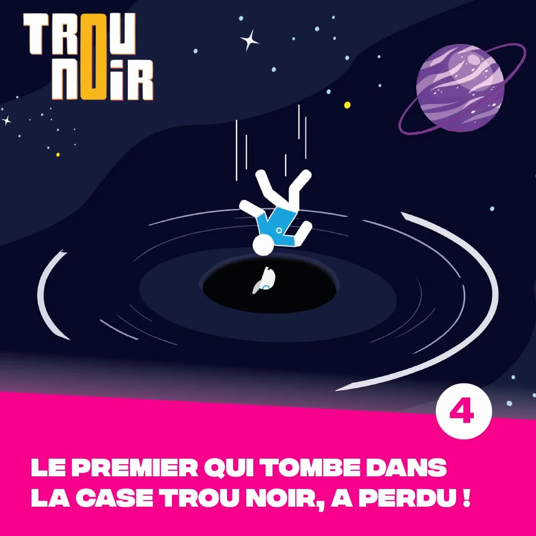 Trou Noir Jeu de Société Adulte - Quiz Culture Générale - 2 à 16 Joueurs - Jeu de Cartes dès 14 Ans