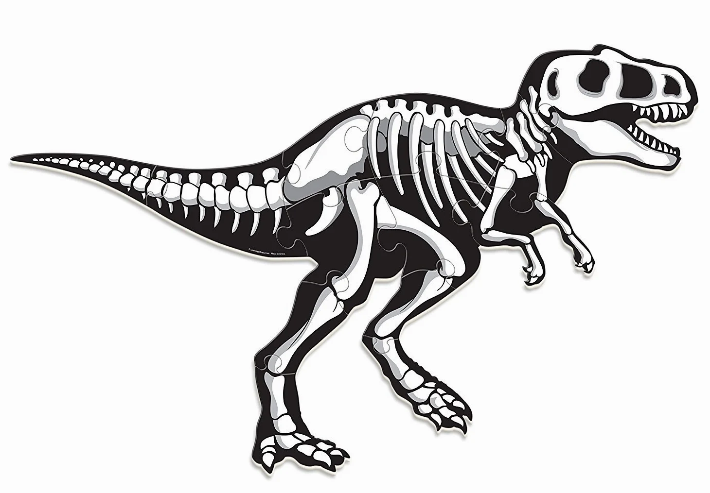 Learning Resources Puzzle géant de Dinosaure - T-Rex de