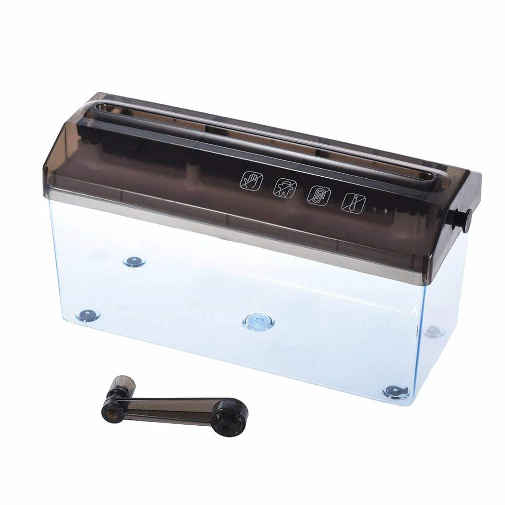 Destructeur de papier A4 22,9 cm - Déchiqueteuse manuelle - Machine de découpe droite