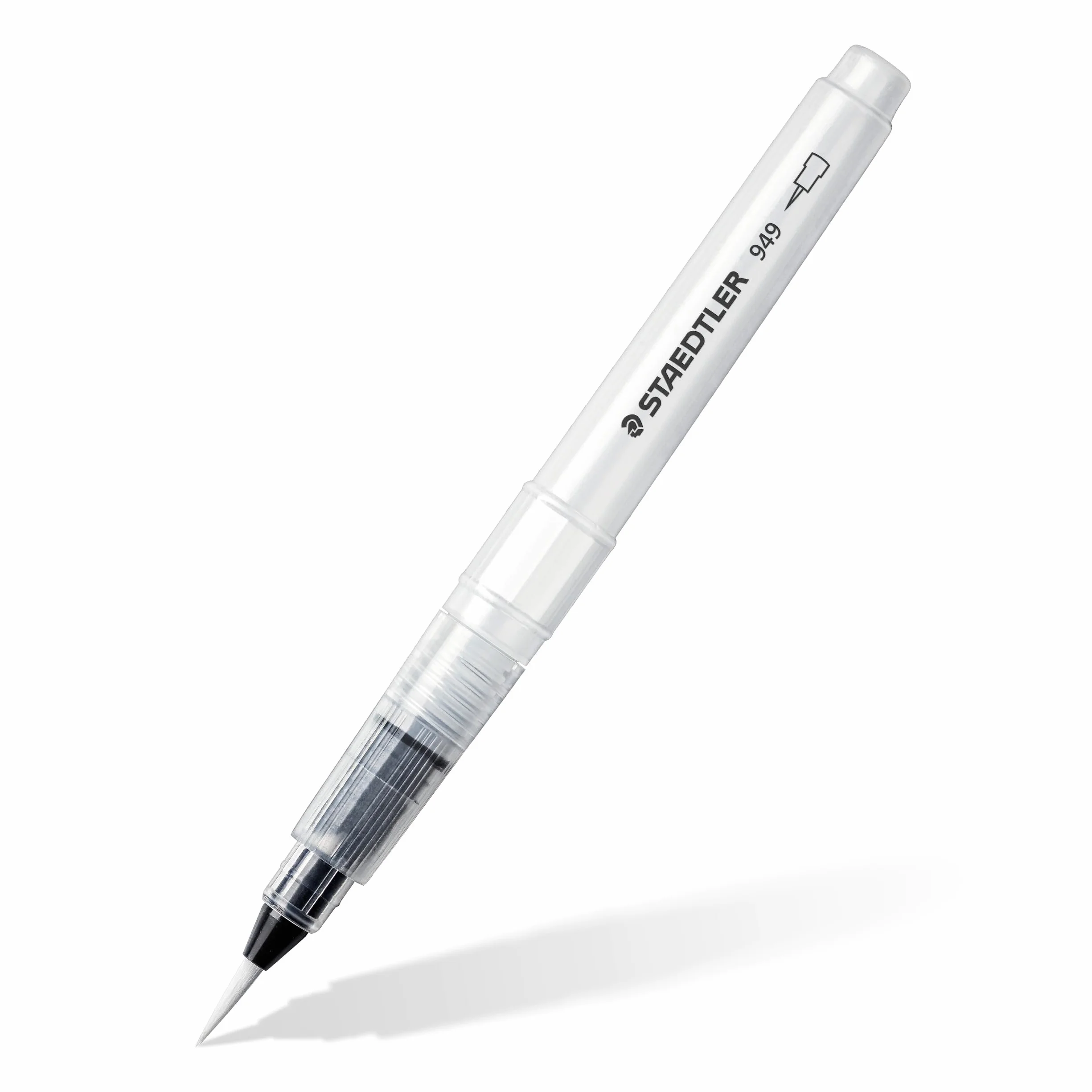 Staedtler Pinceau à réservoir d'eau en nylon résistant, Touffe ronde et fine, 949 BK-1-C