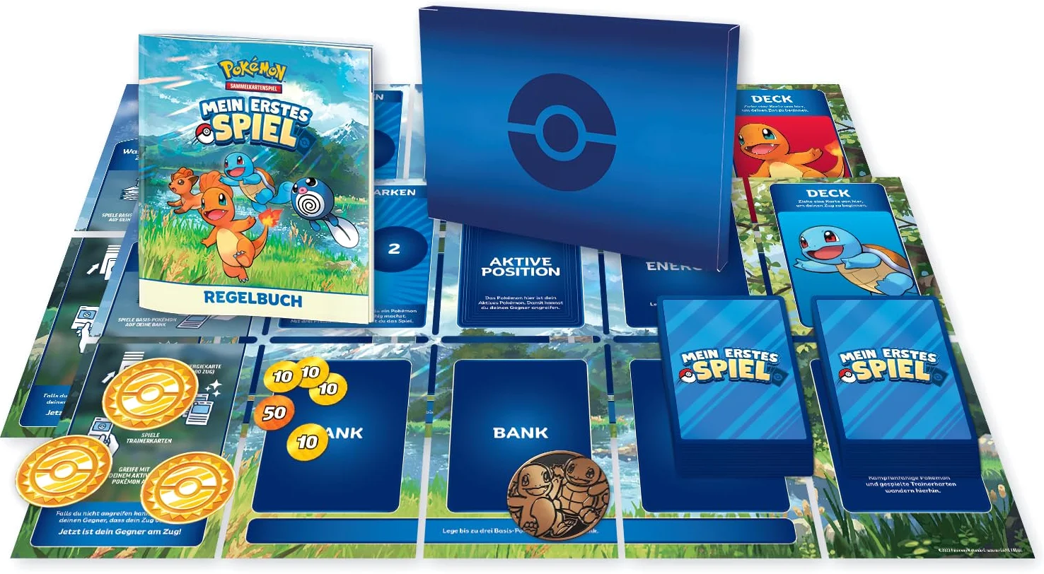 Pokémon Starter-Set My First Game-Glumanda and Schiggy