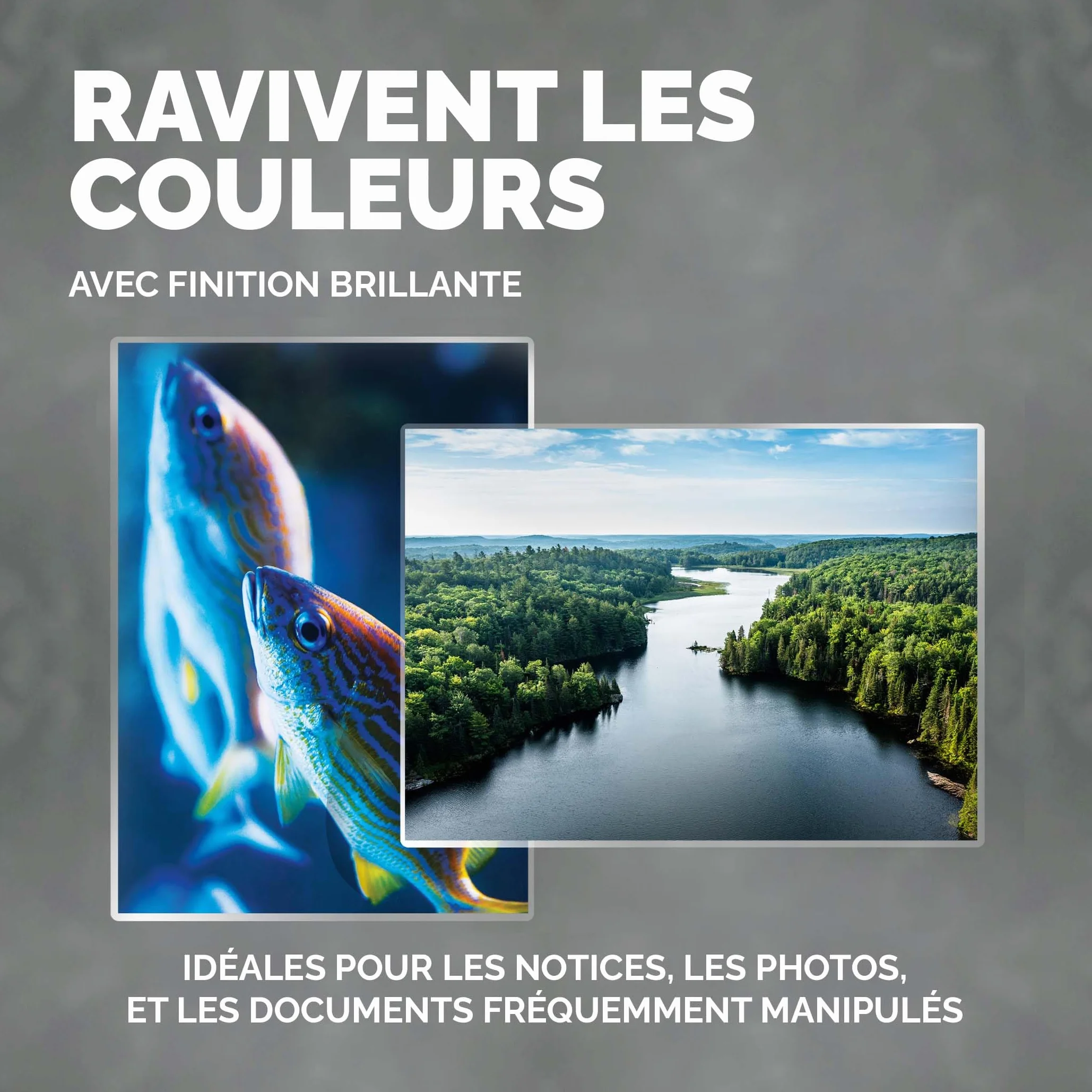 Fellowes pochettes de plastification Apex A4 brillante 100 feuilles Ultra souple