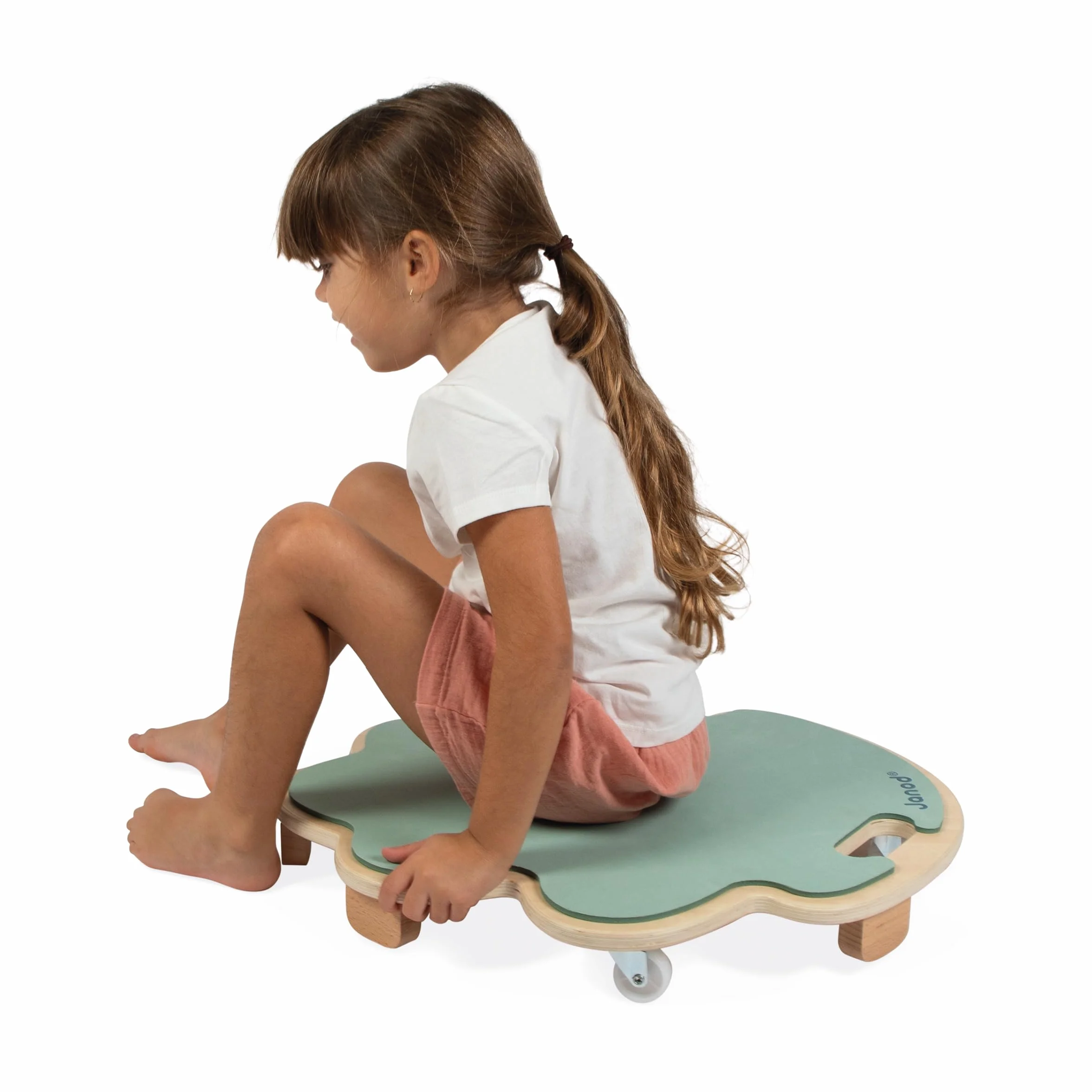 Janod Feuille Roulante Sweet Cocoon Planche à roulettes en Bois FSC Jeu d'Adresse Enfant 4 Ans