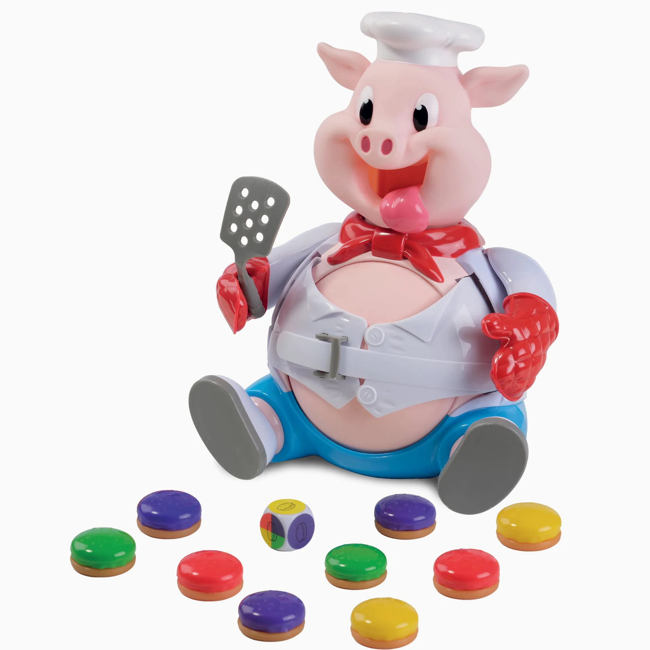 Goliath Games Pop The Pig : Jeux pour Enfants Encore Plus Grands et Meilleurs | pour 2 à 6 Joueurs | À partir de 4 Ans