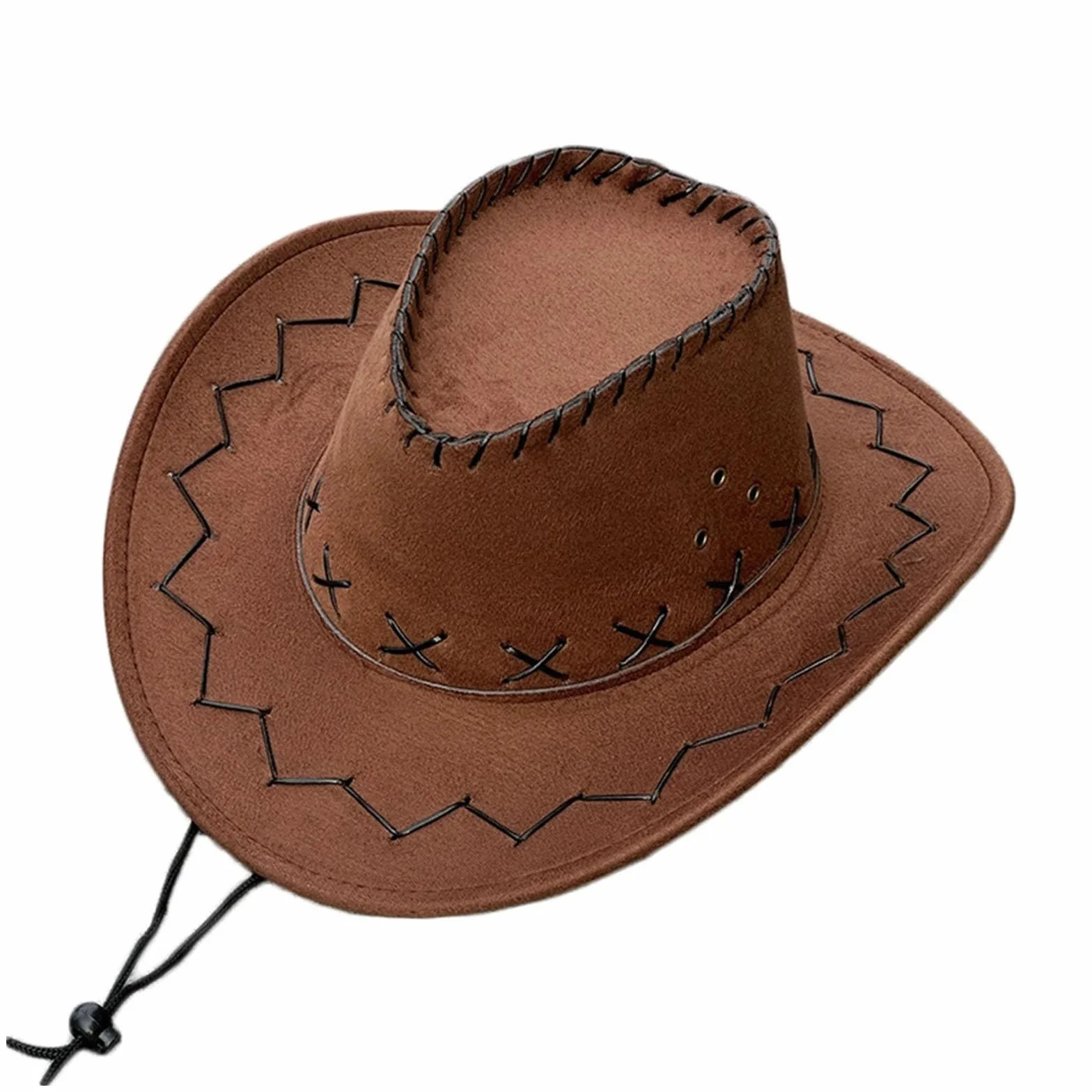 Chapeau Cowboy Enfant Bébé Western Daim Synthétique Soirées Thème Déguisements Halloween