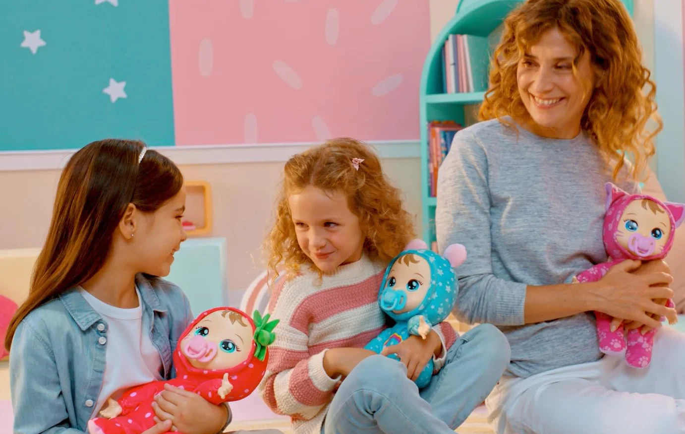 Lansay Mon BÉBÉ CABRIOLES Mimi Le Chat Poupée Interactive Pyjama Chaton Jouet Éveil 2 Ans+