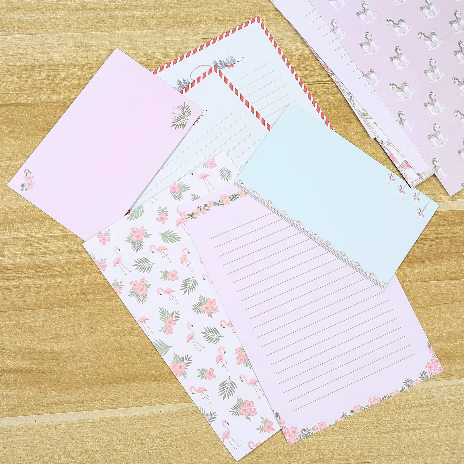 Papier à Lettres A5 36 Papiers 18 Enveloppes Set Ensembles d'écriture Papeterie Lignée