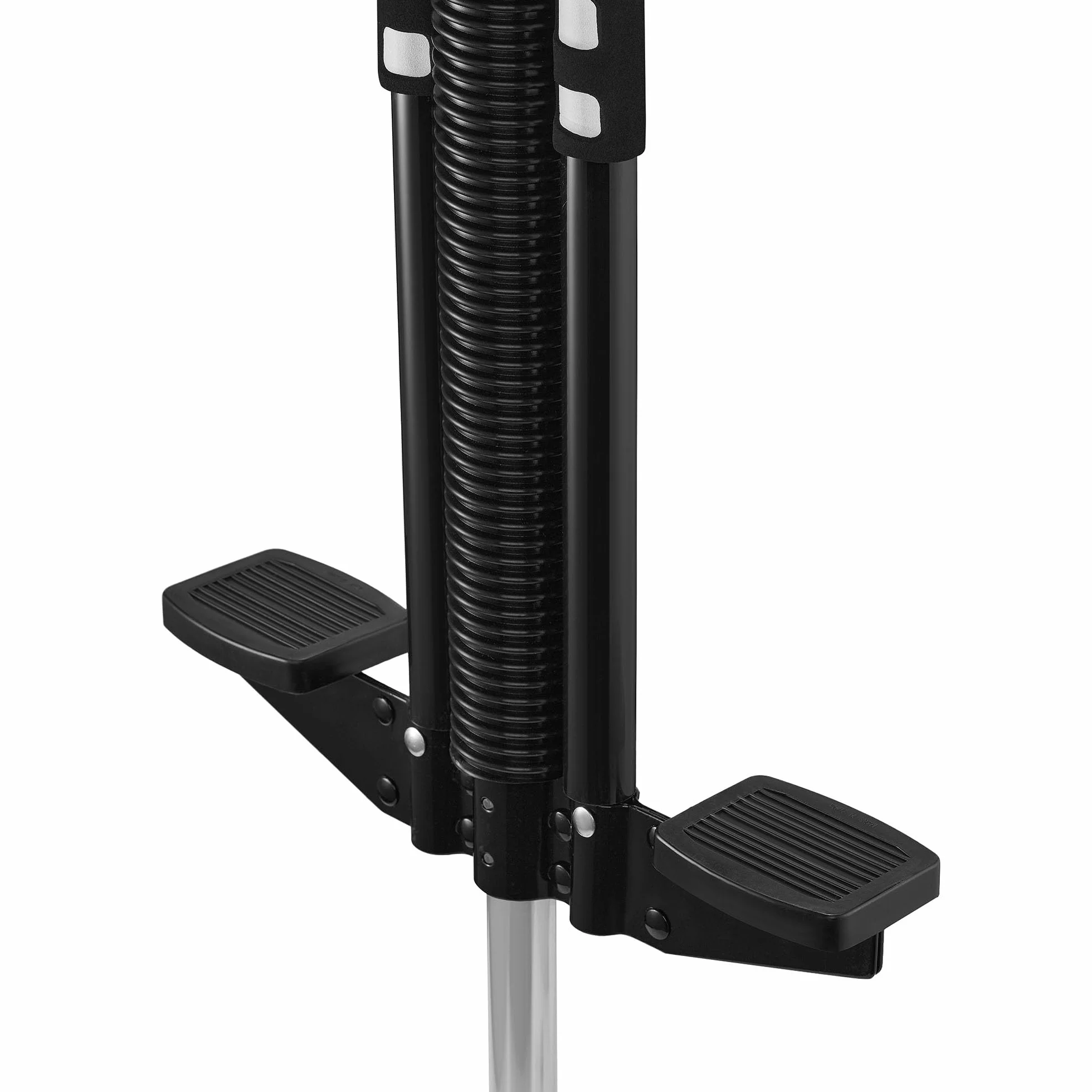 HyperMotion POGO Bâton Sauteur Jeunes 9-14 Ans Appareil Entraînement 50 kg Structure Légère 2,35 kg Mécanisme Ressort Noir