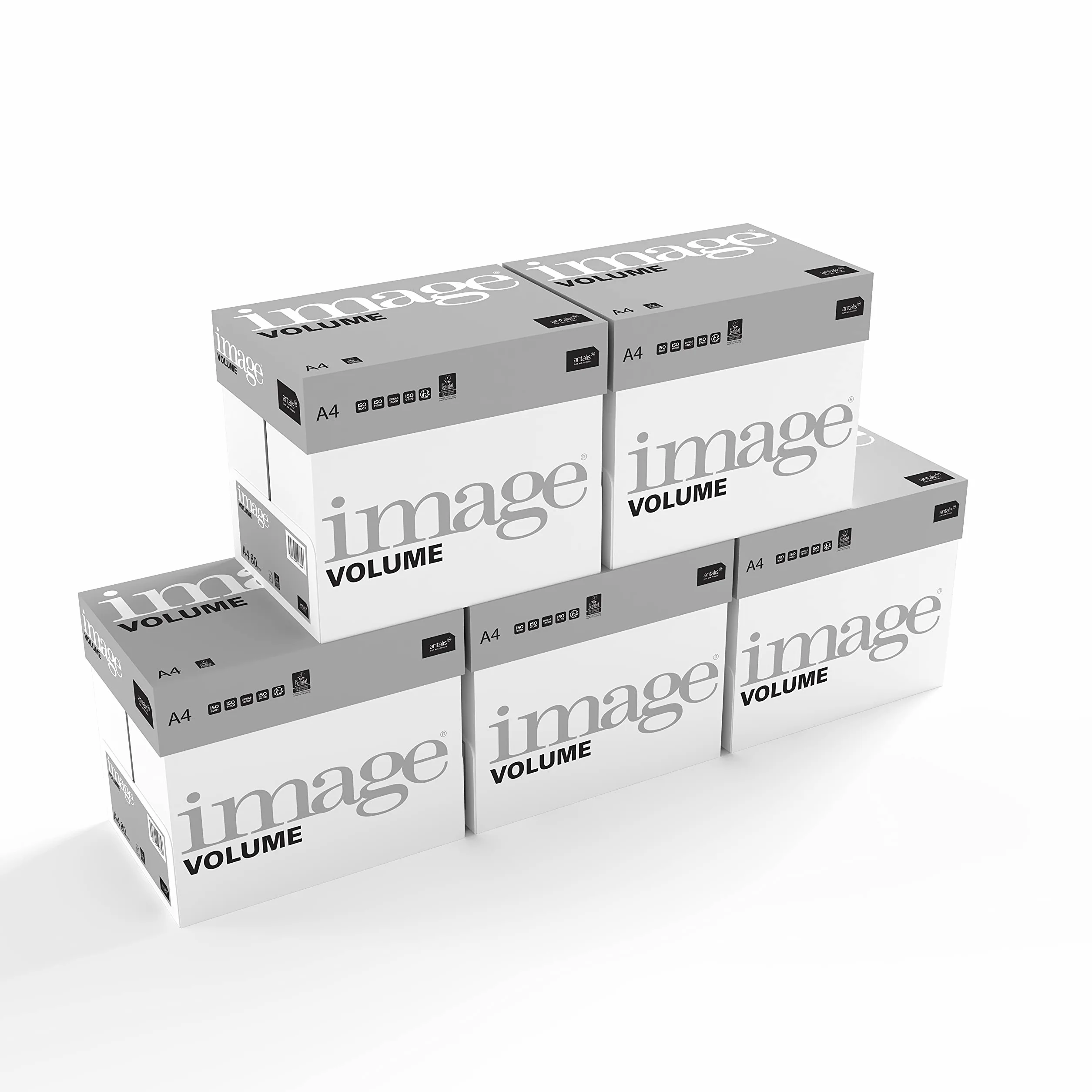 Papier multifonction Blanc 80 g/m² A4 - Lot de 5 cartons - 25000 feuilles