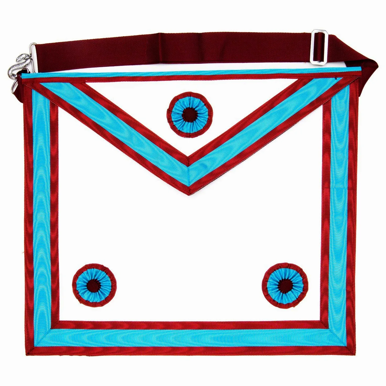 Masonic Mark Master Masons MM Tablier imitation peau d'agneau
