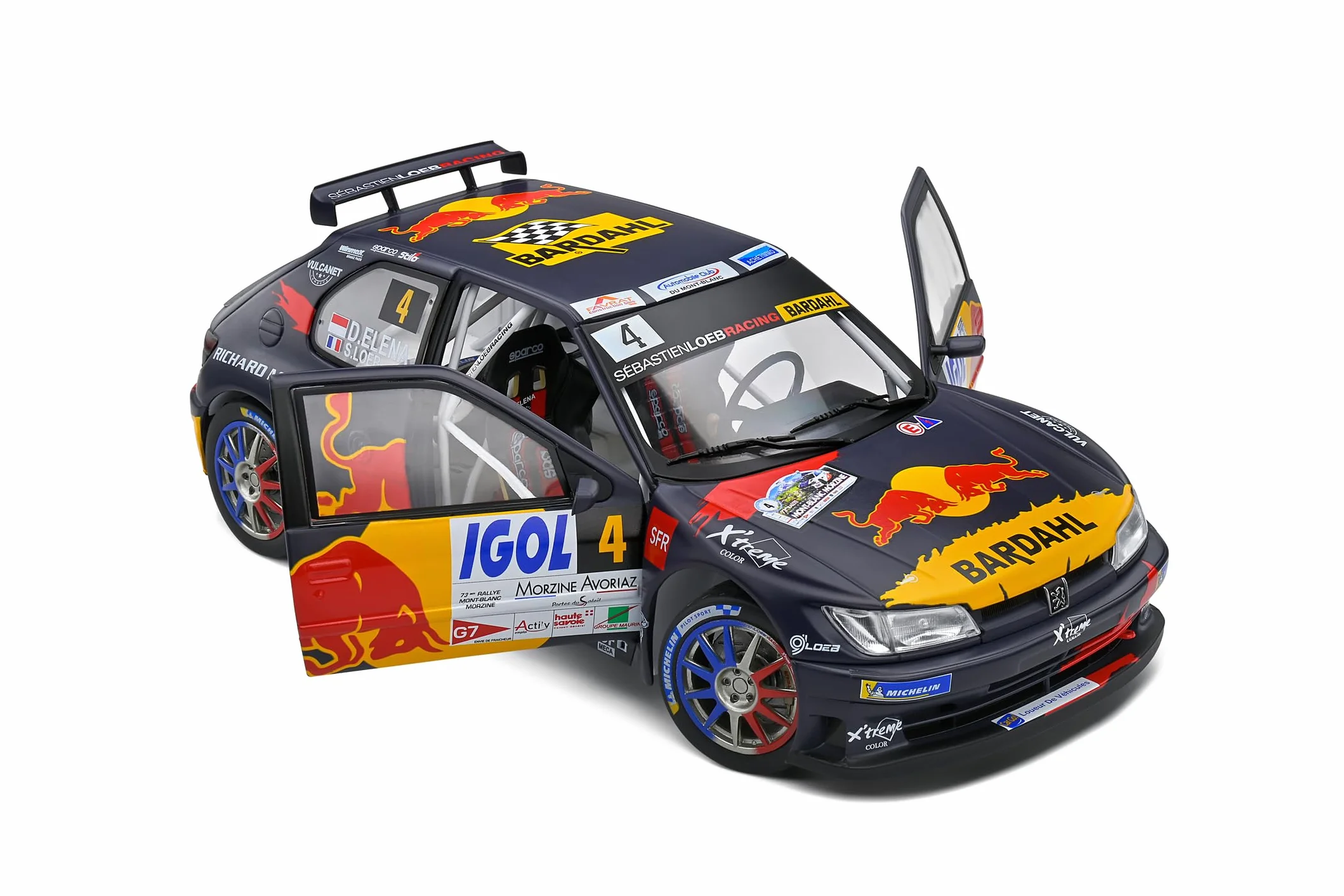 SOLIDO Peugeot 306 Maxi Rallye du Mont Blanc 2021 1/18
