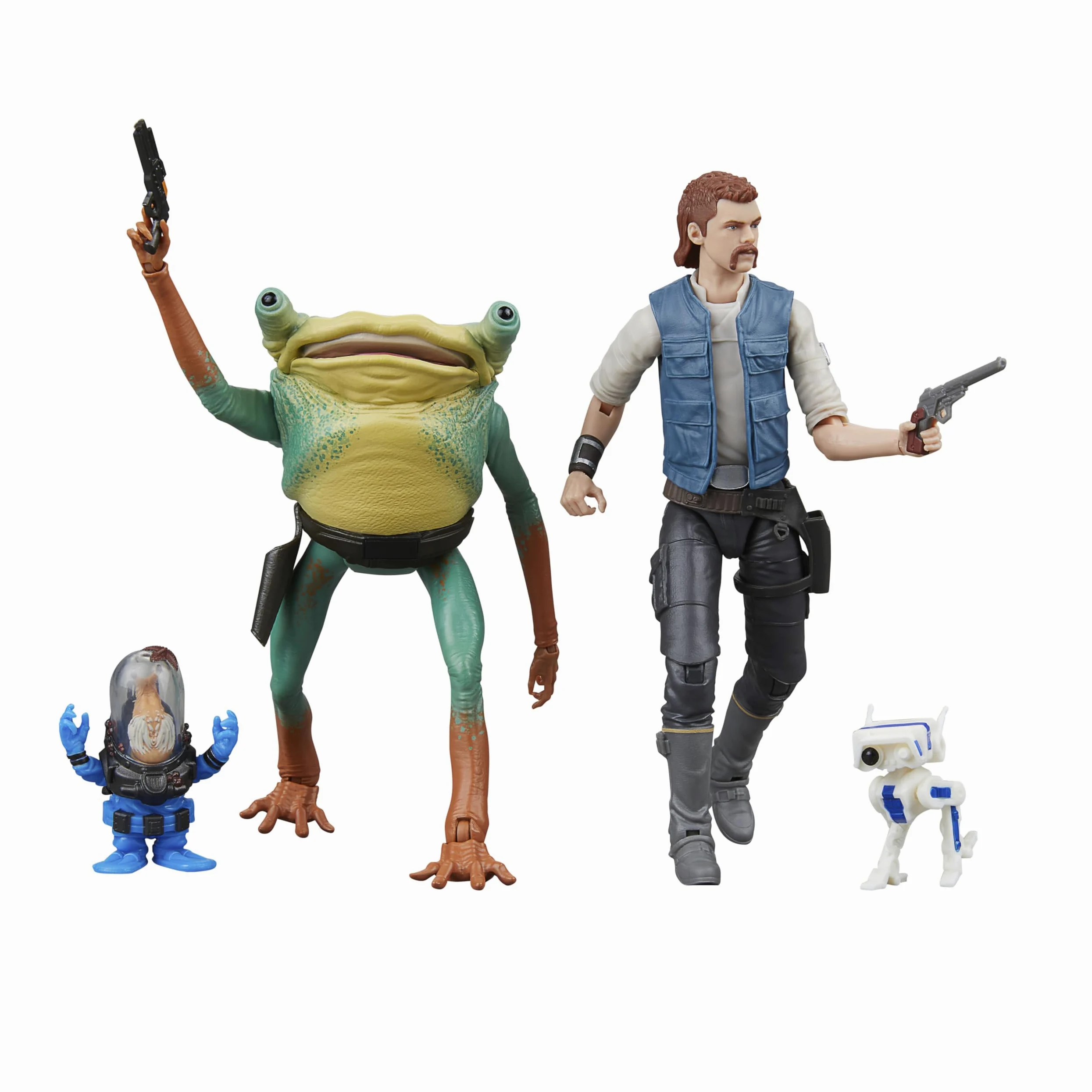 Star Wars The Black Series, Figurines de Collection Cal Kestis, Turgle et Skoova Stev à L'échelle 15 cm, Jedi: Survivor