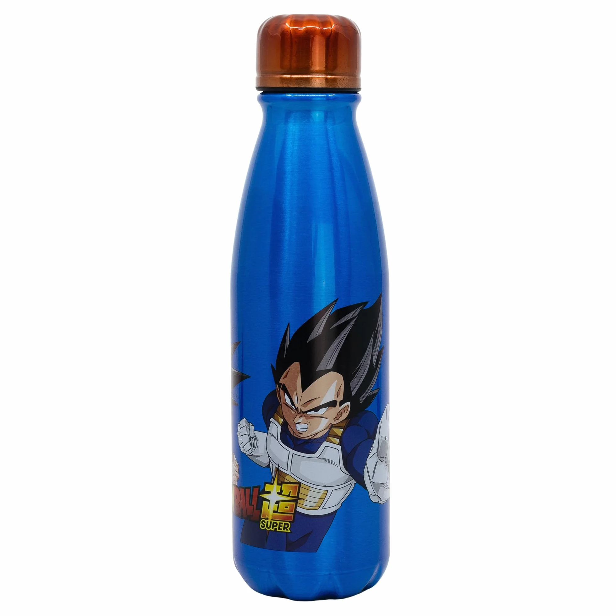 Gourde Aluminium Enfant Dragon Ball 600ml Réutilisable Embout Sécurisé Bouchon Anti-Fuite