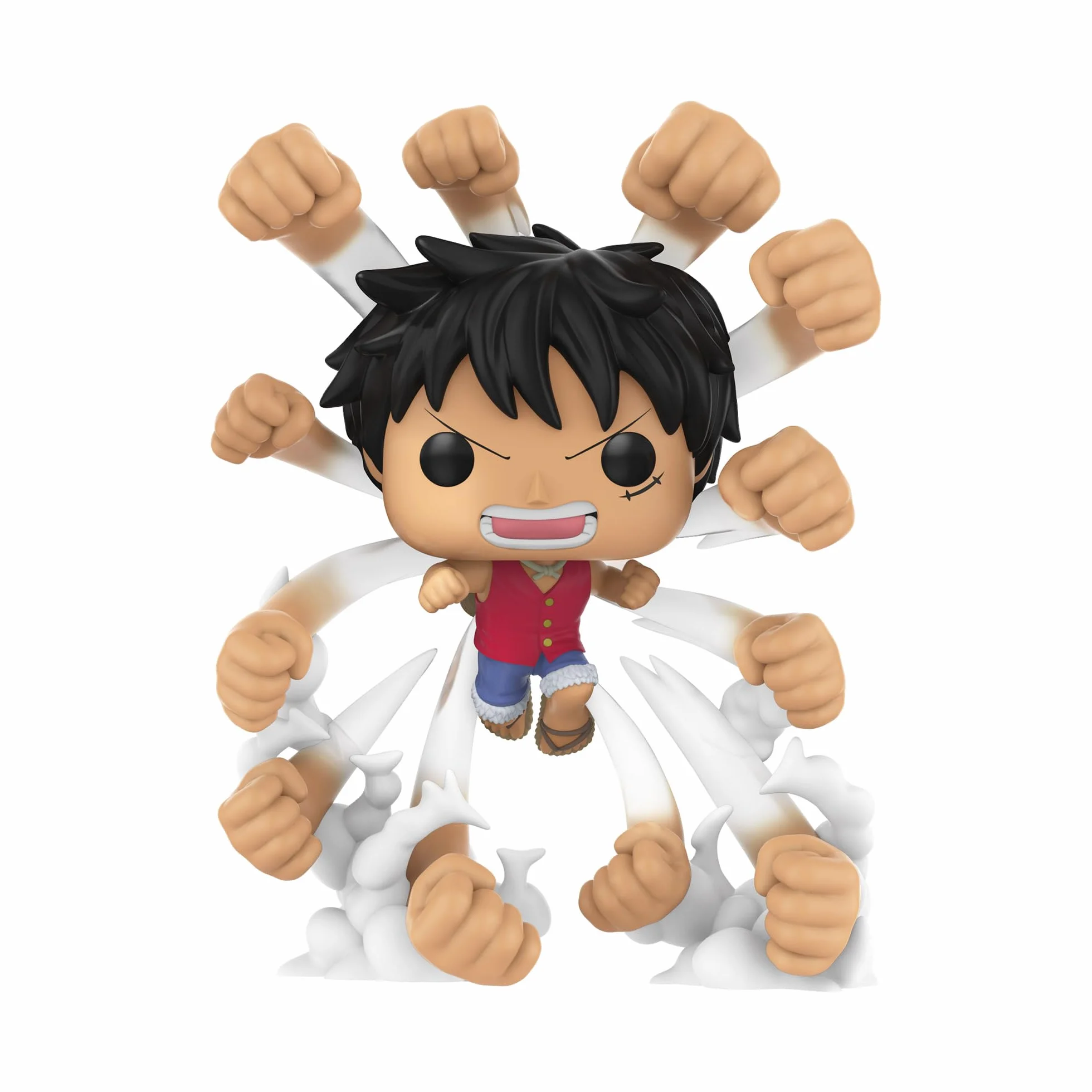 Funko Pop! Premium One Piece Luffy Gum Gum Gatling Exclusivité Amazon Figurine en Vinyle de Collection