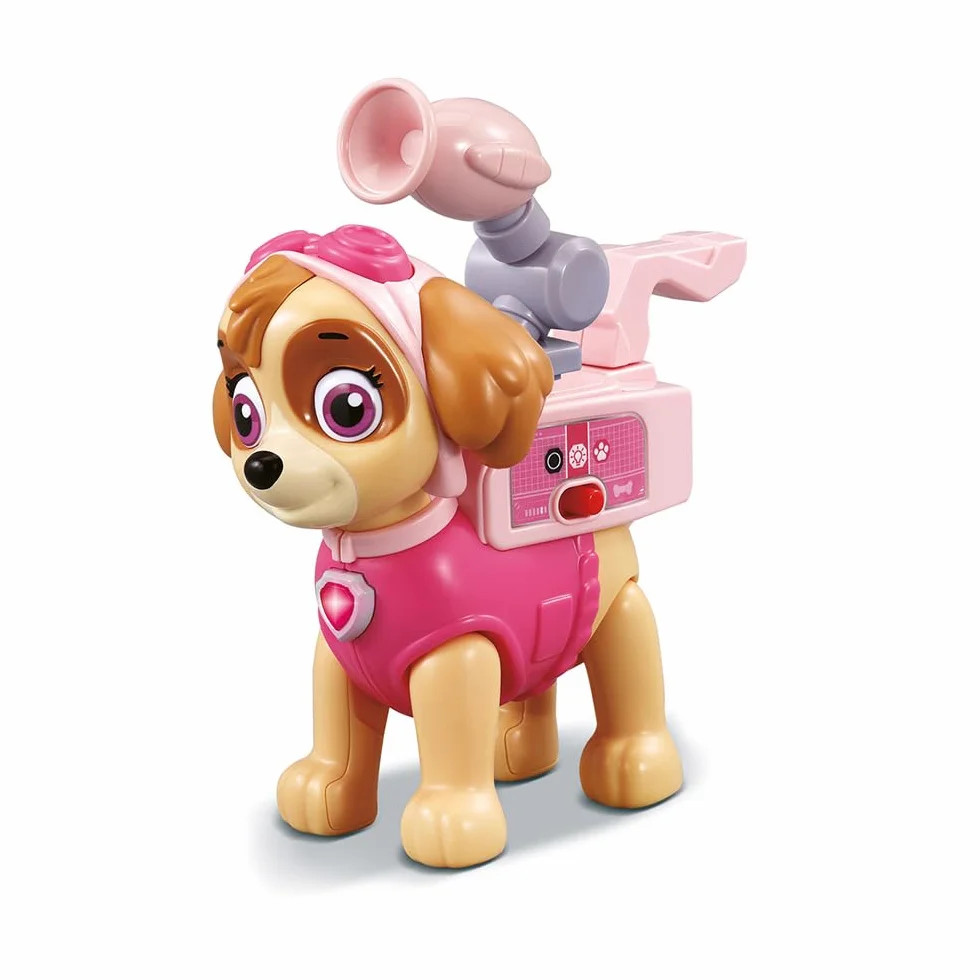VTech Pat' Patrouille Stella Interactive Mission Sauvetage Figurine 16 cm Chien Interactif Jouet Paw Patrol Cadeau Enfant 3-7 Ans Français