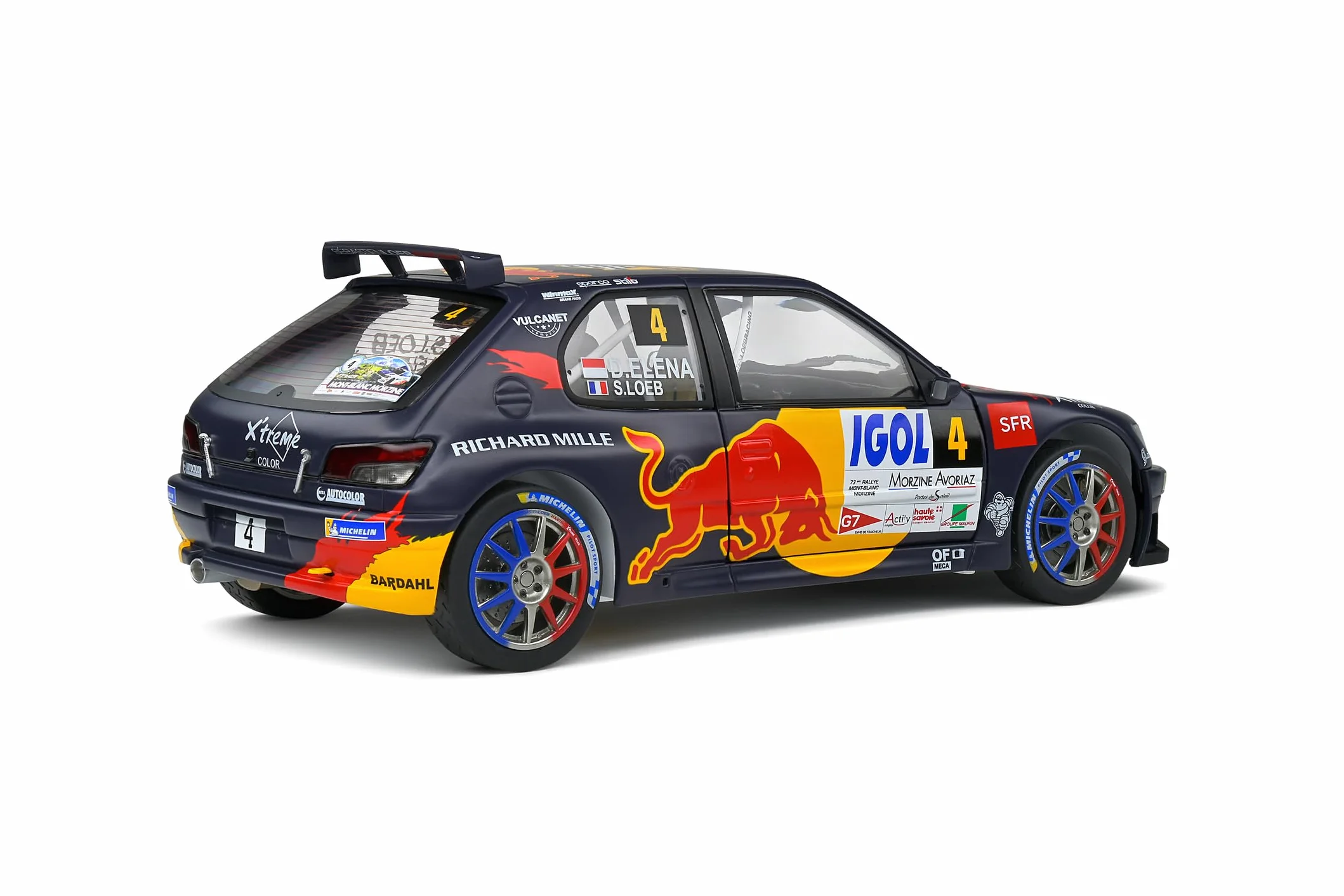 SOLIDO Peugeot 306 Maxi Rallye du Mont Blanc 2021 1/18