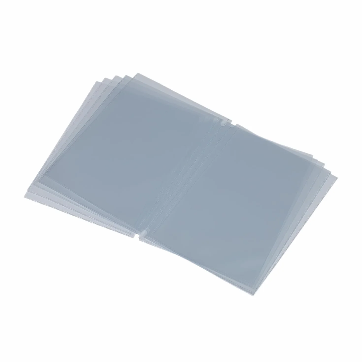 SECURIT Inserts Avec Pochettes Transparentes Doubles A5 Lot de 10 Pour Porte-Menu Carte des Vins Café Bar Restaurant