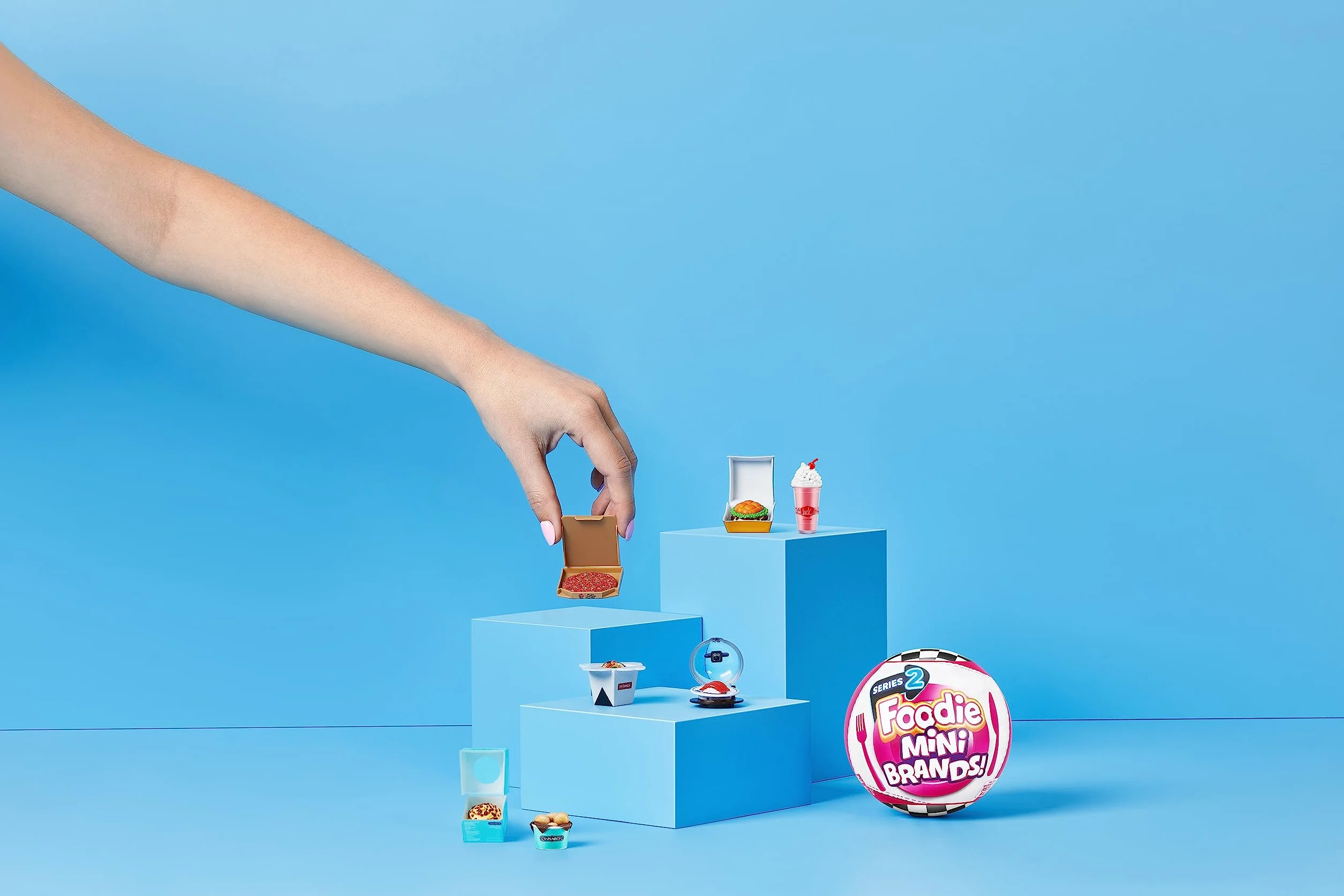 ZURU 5 Surprise Foodie Mini Brands Série 2 Capsule Lot de 2
