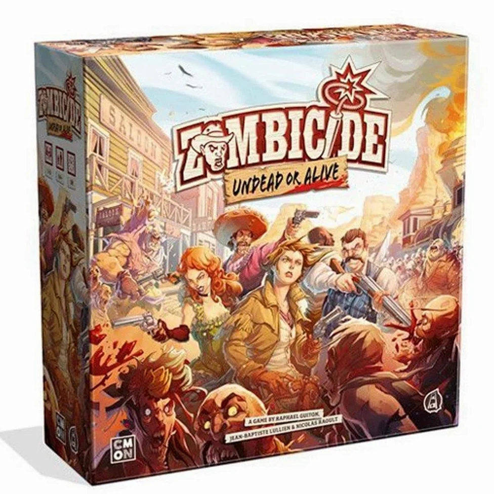 Zombicide: Undead Or Alive Jeu de stratégie coopératif pour Adolescents et Adultes - Jeu de société Zombie à partir de 14 Ans - 1 à 6 Joueurs - Temps de Jeu Moyen 1 Heure - Fabriqué par Cmon