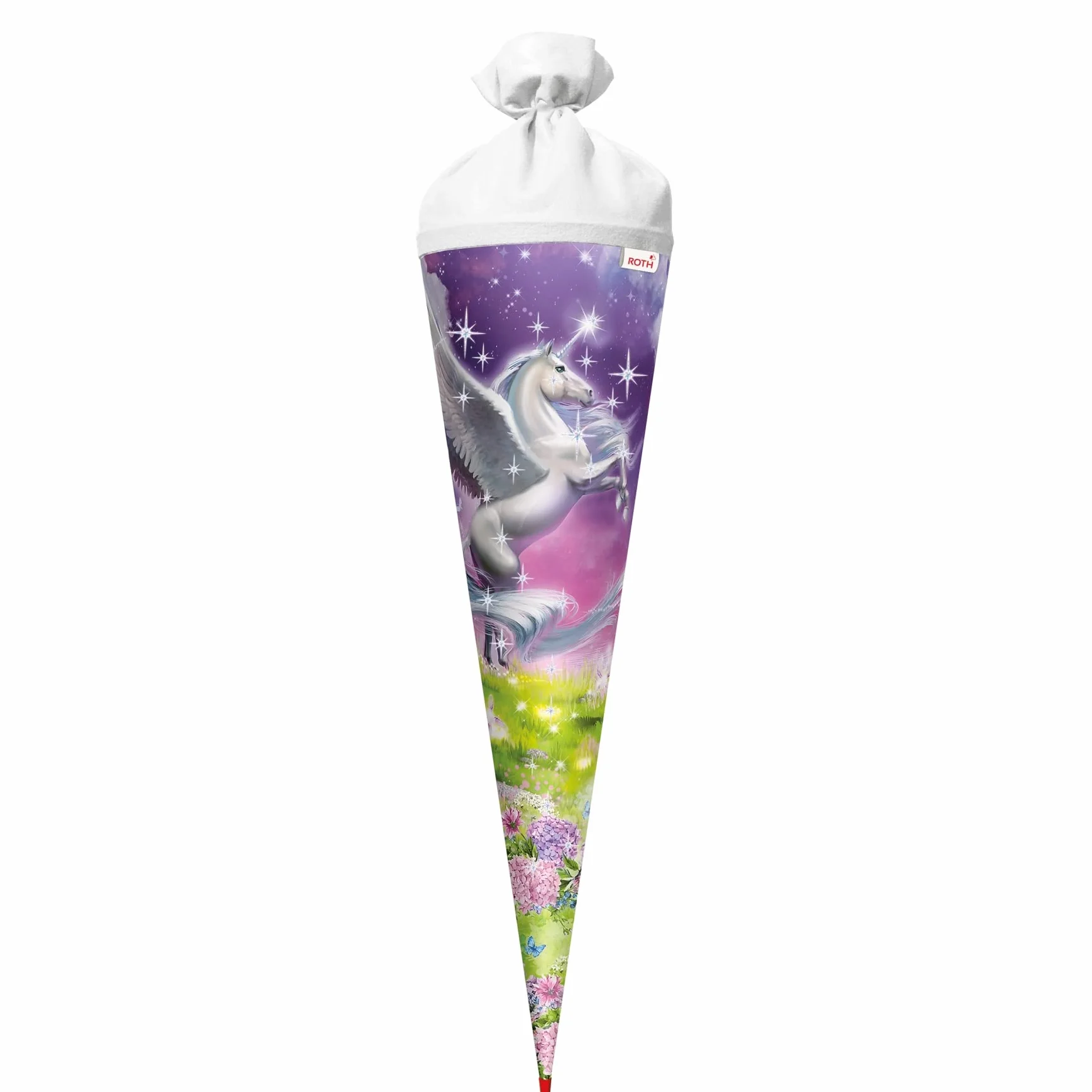 ROTH Grand sac surprise Magic Pegasus 70 cm Rond Fermeture en feutre