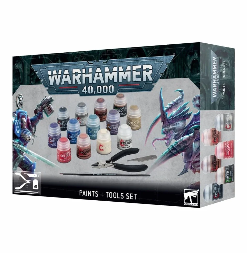Citadel Warhammer 40k Paint & Tools Set