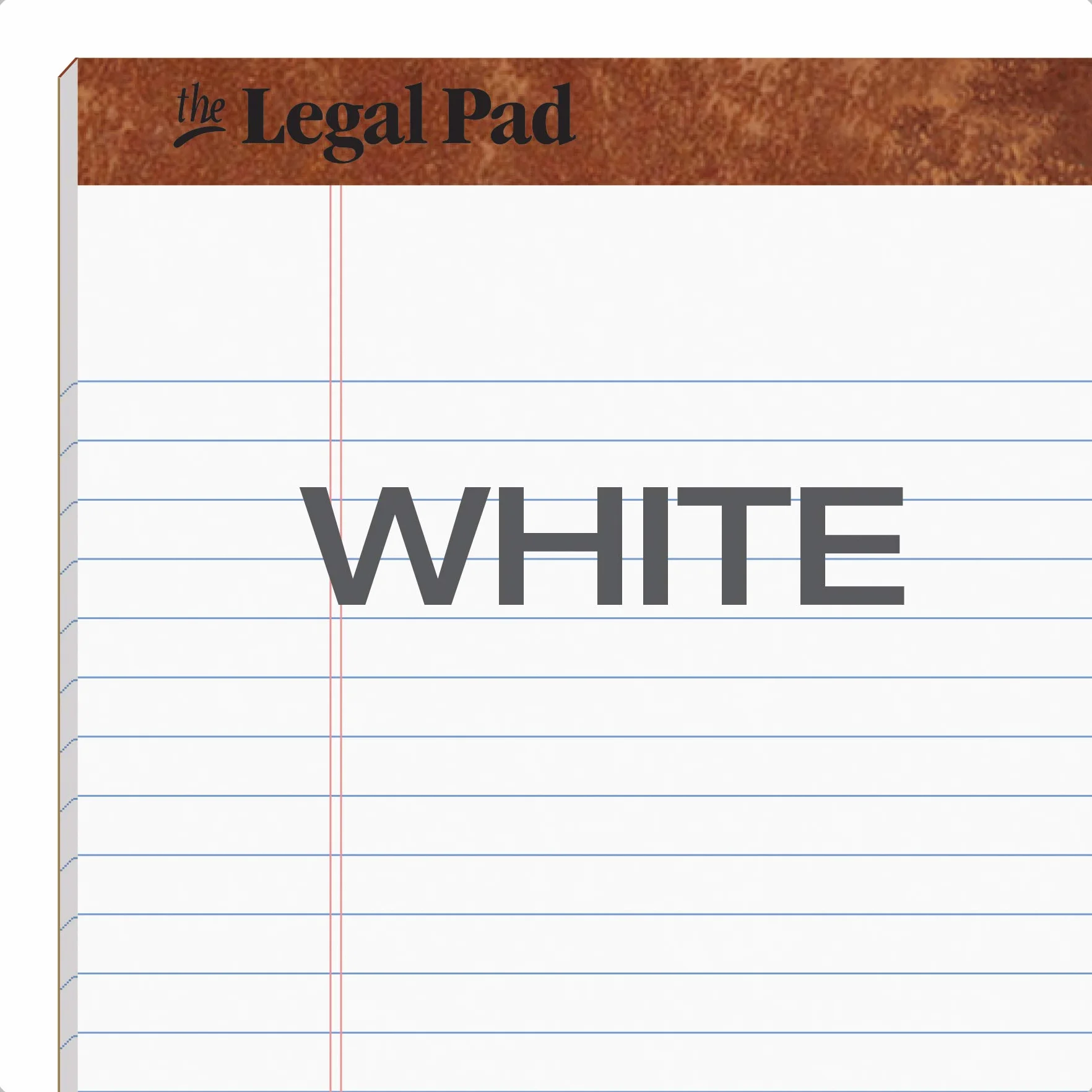 TOPS Legal Pad 50 feuilles 3-pack Blanc 8.5 x 11.75