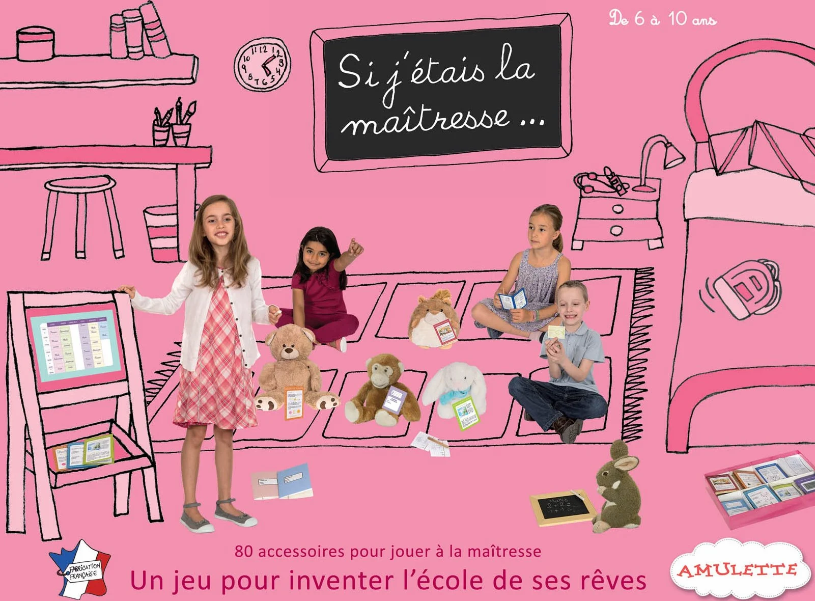 Amulette - Gcman - Si J'étais La Maîtresse - Grand Coffret - Nouvelle Édition & Chef - Si J'étais Le Chef