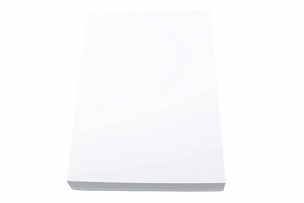 Lot de 100 feuilles cartonnées blanches A4 350 g/m² House of Card & Paper