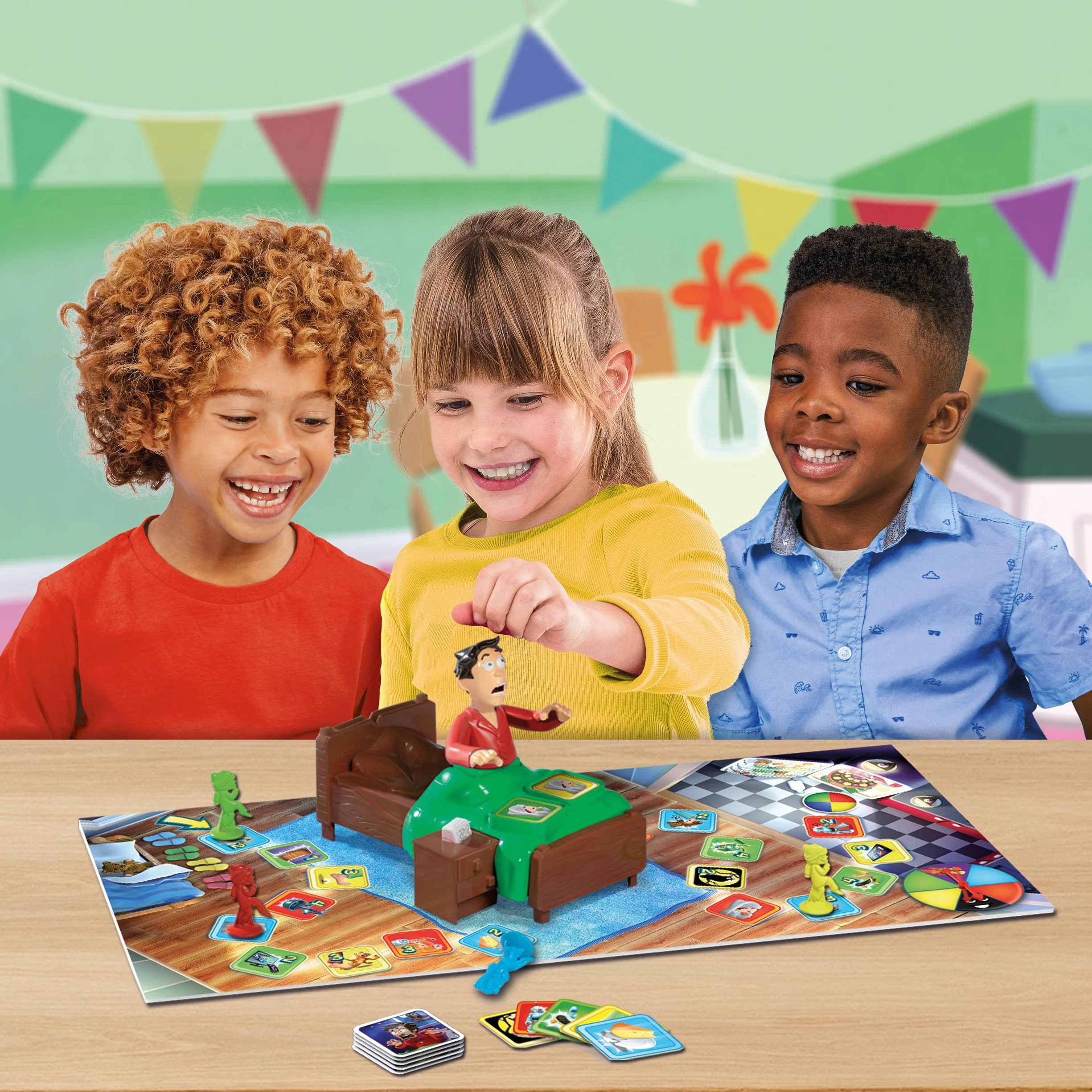 Goliath Réveille Pas Papa - Jeu de Société pour Enfants dès 5 Ans - 2 à 4 Joueurs