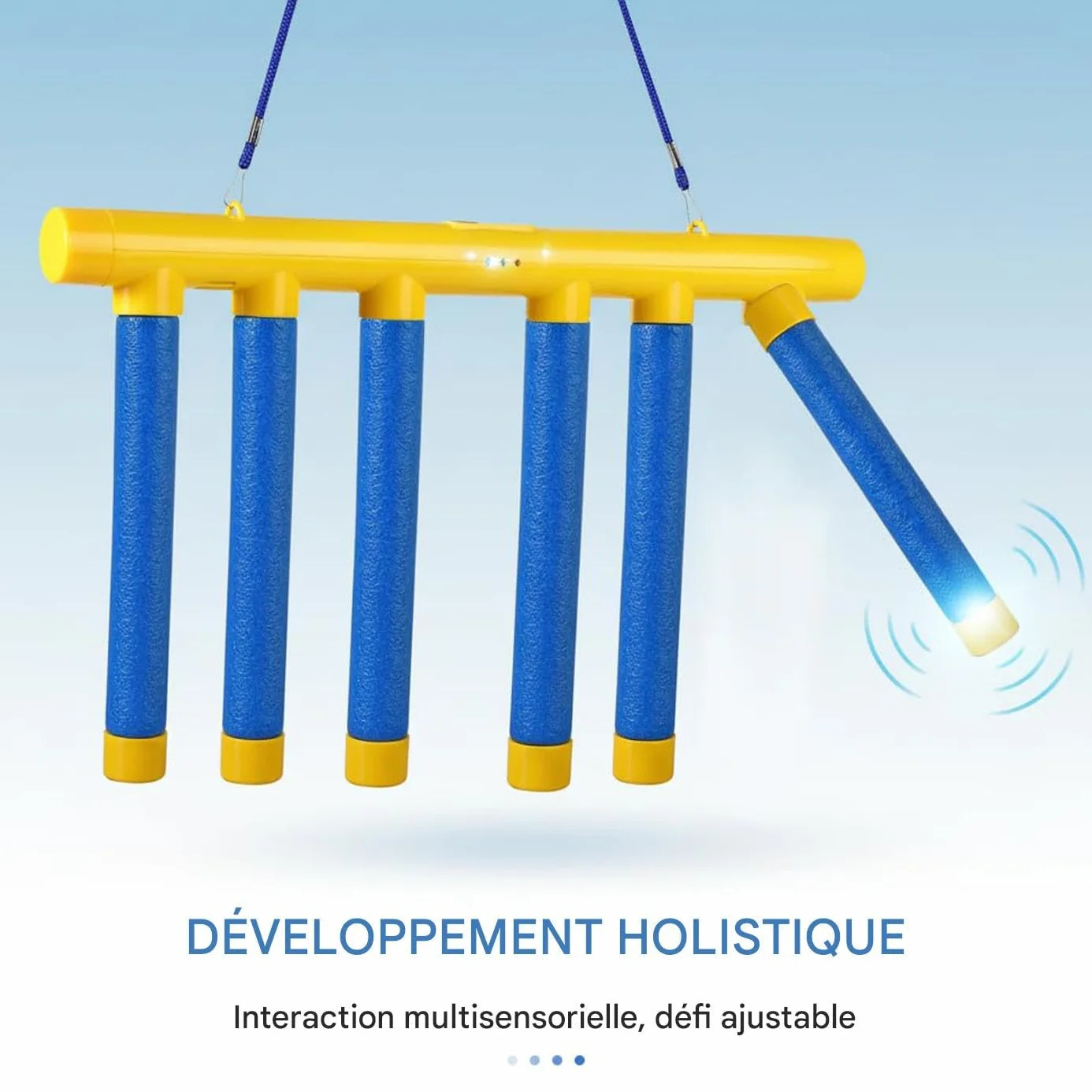 Jeu d'Attraper des Bâtons Sensoriel Interactif pour Adultes Entraînement Réaction