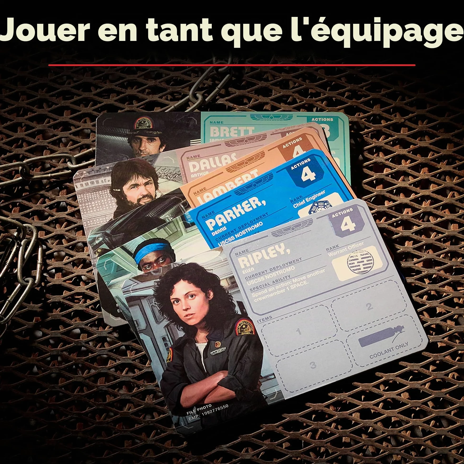 Ravensburger Alien: Fate of The Nostromo Jeu de société à partir de 10 Ans - Un Jeu de stratégie coopératif de Suspense