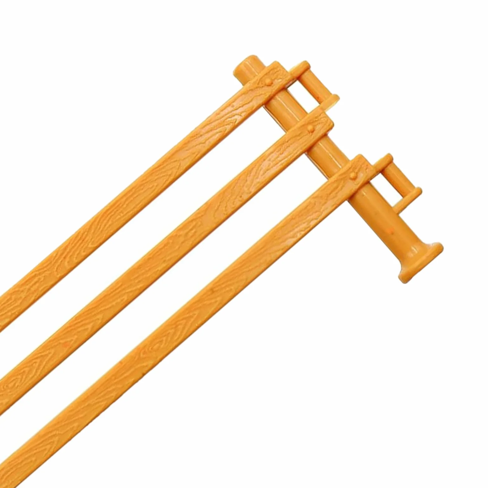 Lot de 60 clôtures Miniatures réalistes pour Maison de poupée, Jouets en Plastique - Accessoires de Jardin et Ferme