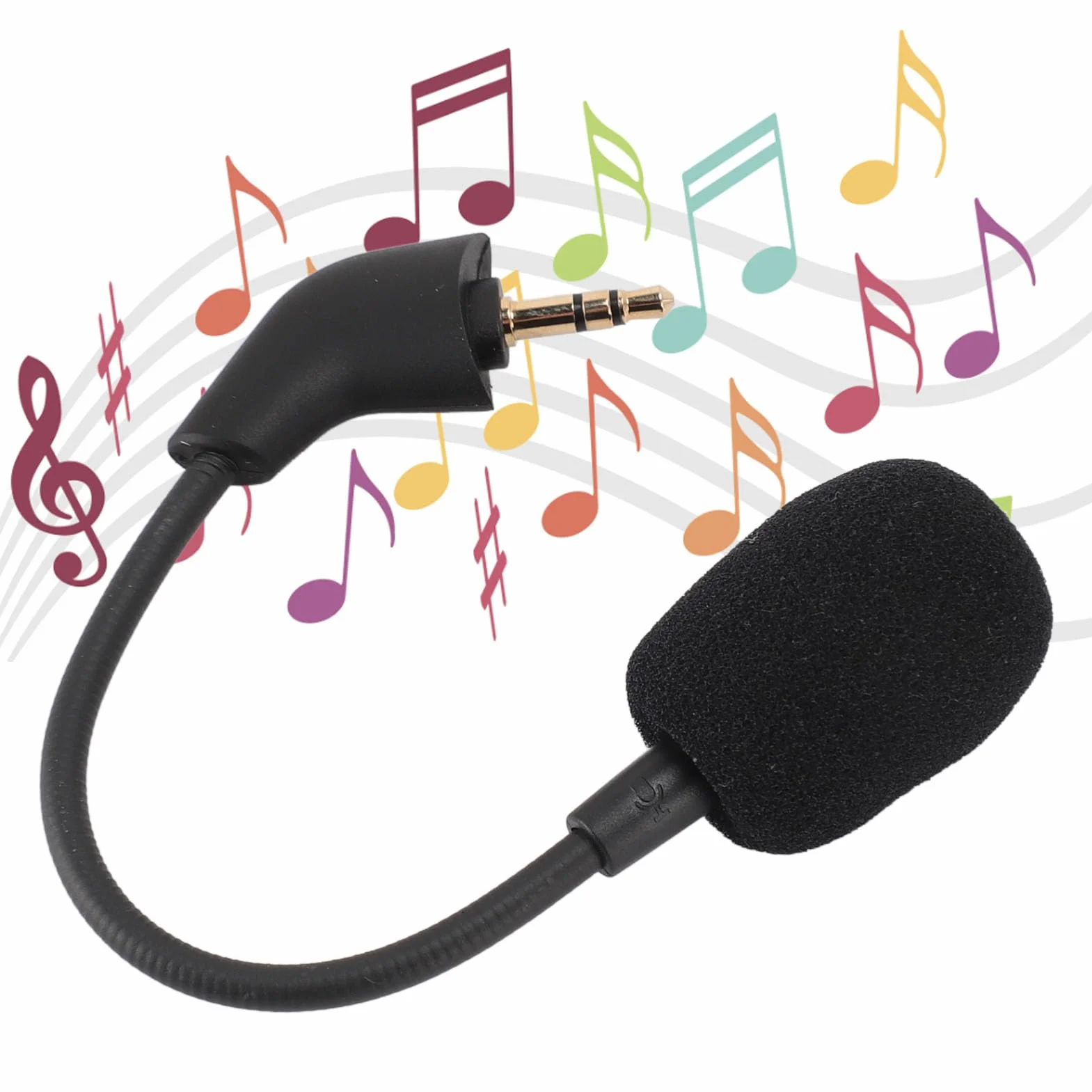Perche Microphone Remplacement HyperX Cloud Cloud X Cloud II 3,5 mm Antibruit Couvercle Mousse