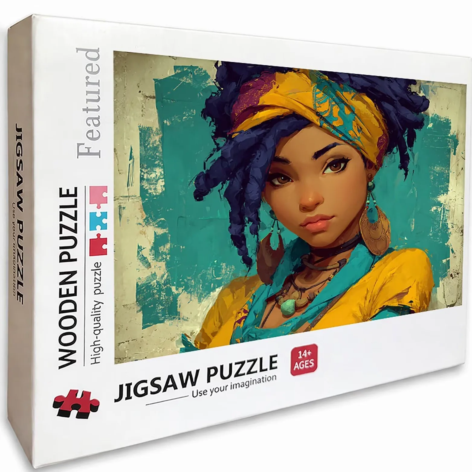 Mignon Puzzle Bois, Femme Puzzle 3000 pièces Adultes avec Boîte 122x81cm, Activités de Loisirs en Famille, Jeux de Puzzle de Haute Qualité, Convient à la Plupart des Gens, Cadeaux d'été, 5-6032