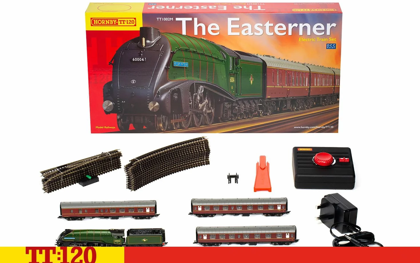 Hornby TT:120 Gauge TT1002M The Easterner Train Set Set Set - Analogique pour modélisme ferroviaire