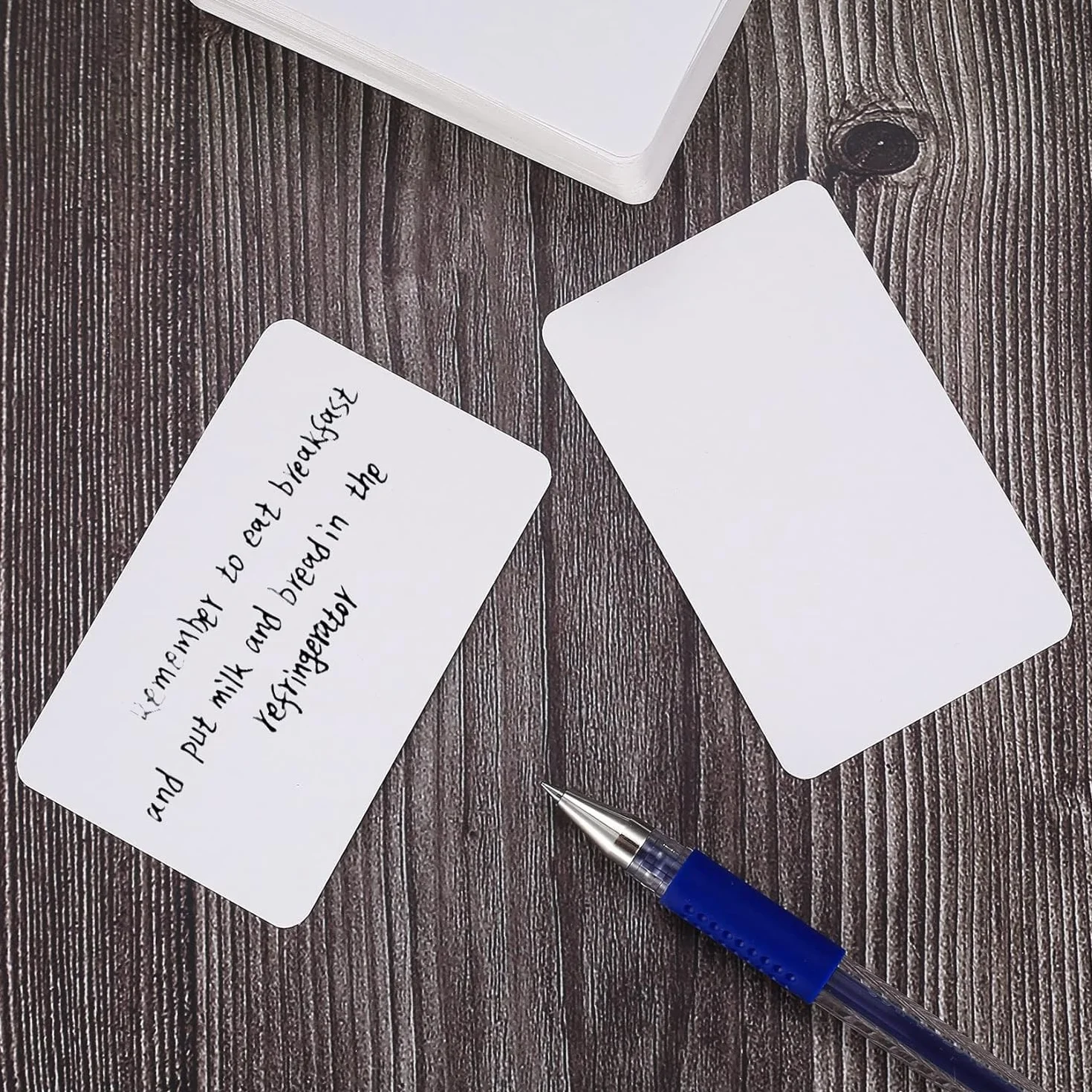 Papier Carte de Visite Personnalisée 300 Pcs, Cartes Postales Vierges Kraft, 8,8 x 5,4 cm, Blanc