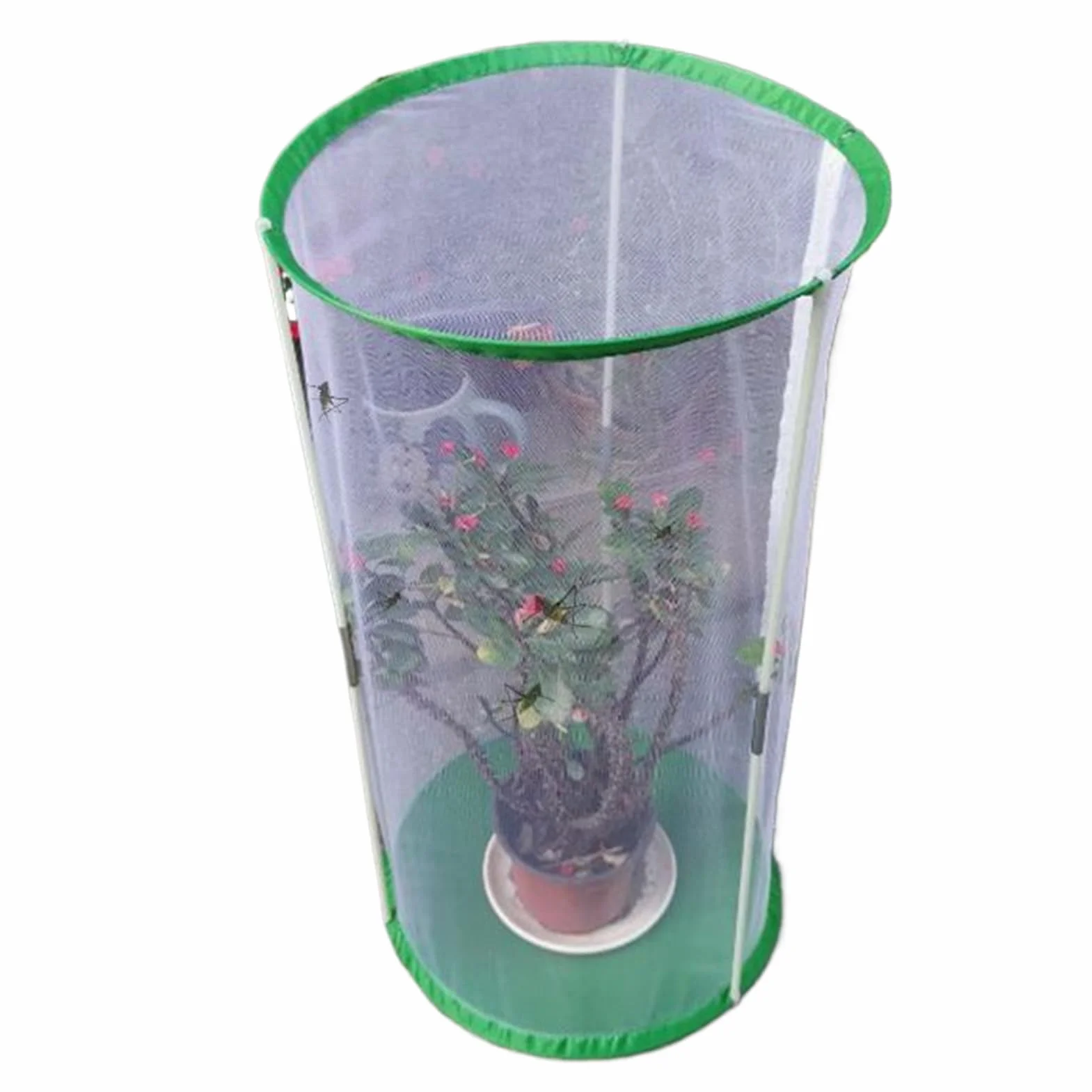 Cage à Papillons 30x40 cm avec Fermeture éclair Pliable Protection pour Études Naturelles