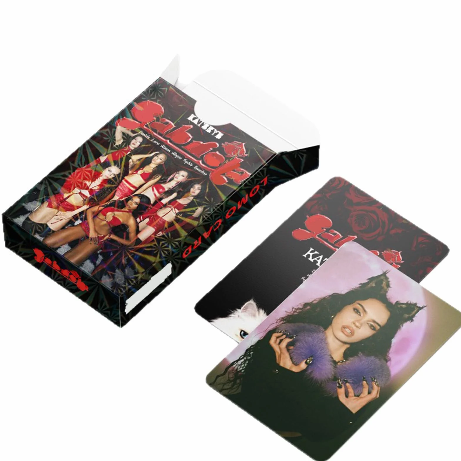 Photocard Katsseye, 60 Cartes 32 Autocollant, Lomo Cartes et Stickers, Collectionner Pour Fans