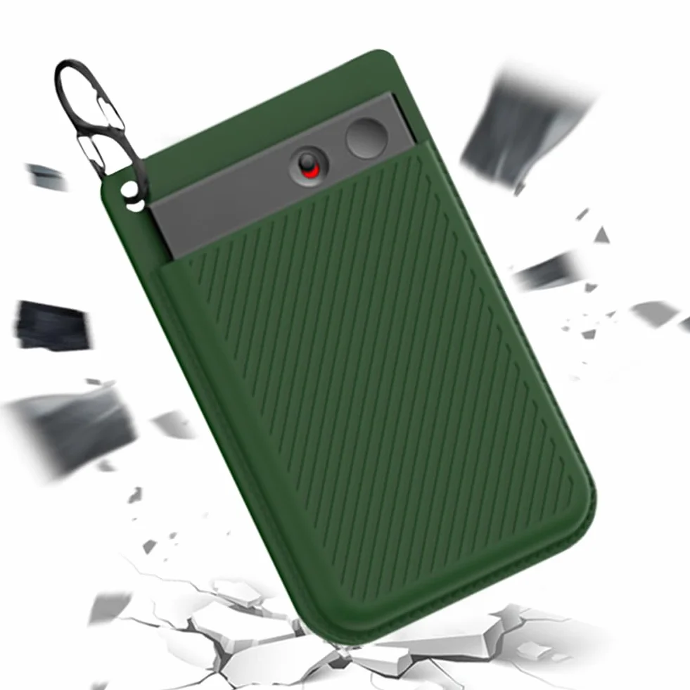 Coque en silicone pour PLAUD Note avec crochet et trou de charge