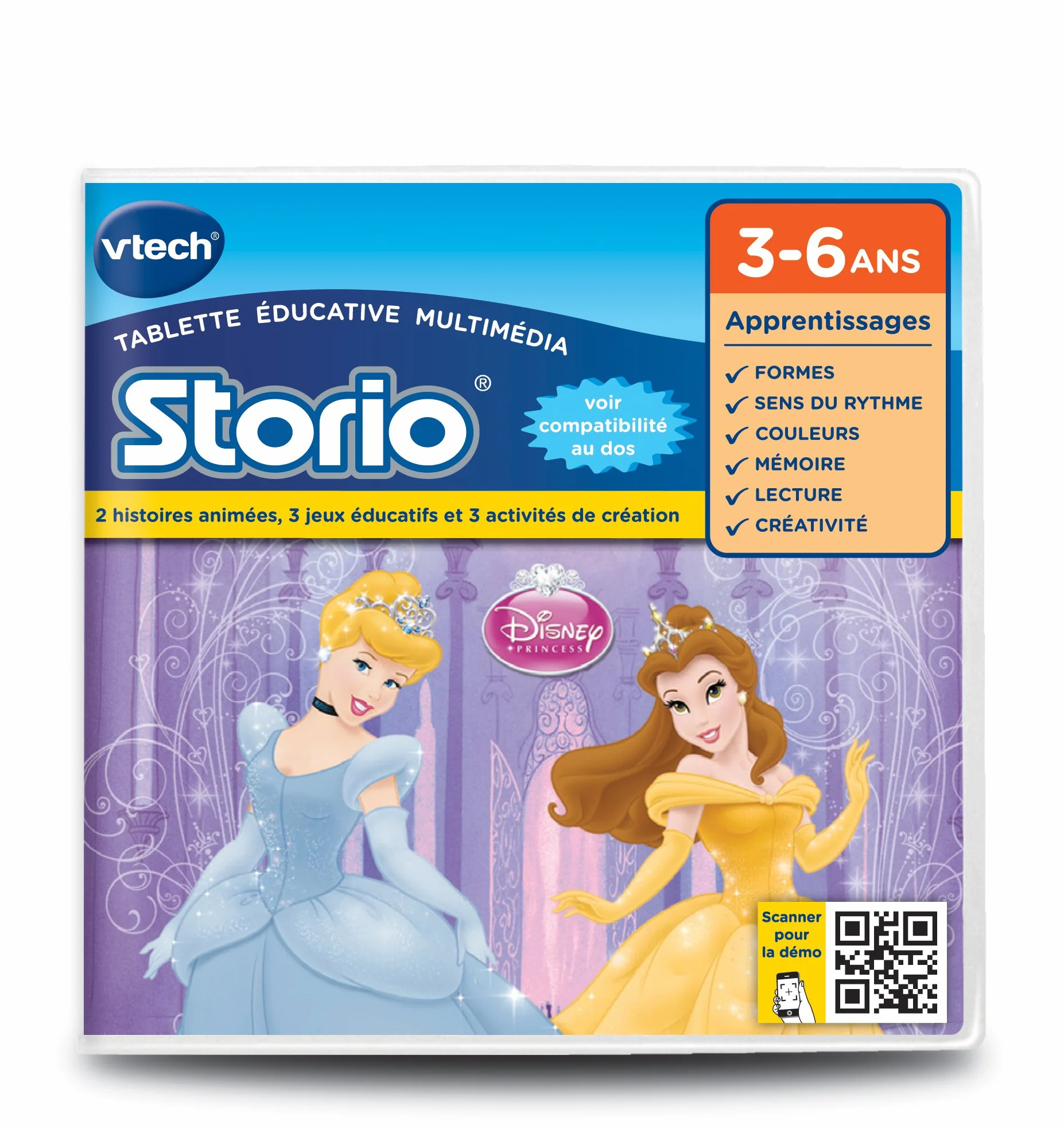 Vtech Storio 2 Jeu éducatif Princesses Disney