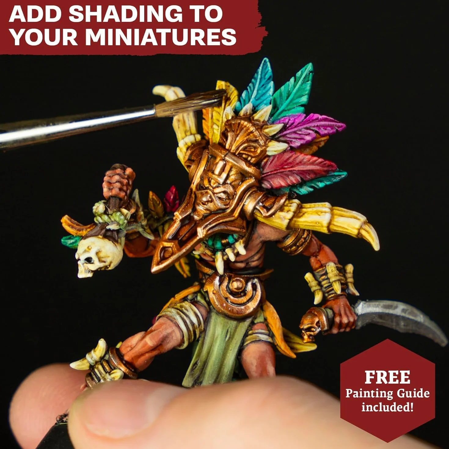 The Army Painter Warpaints Fanatic Washes Paint Set 10x18 ml Acrylic Washes for Warhammer & D&D Miniatures