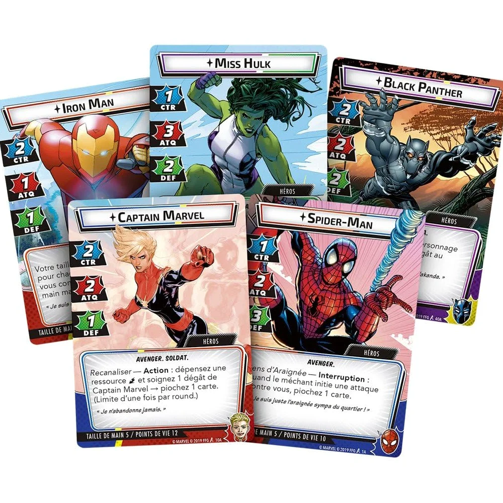 Fantasy Flight Games Jeu de Cartes Marvel Champions : Le Jeu de Cartes (Base)